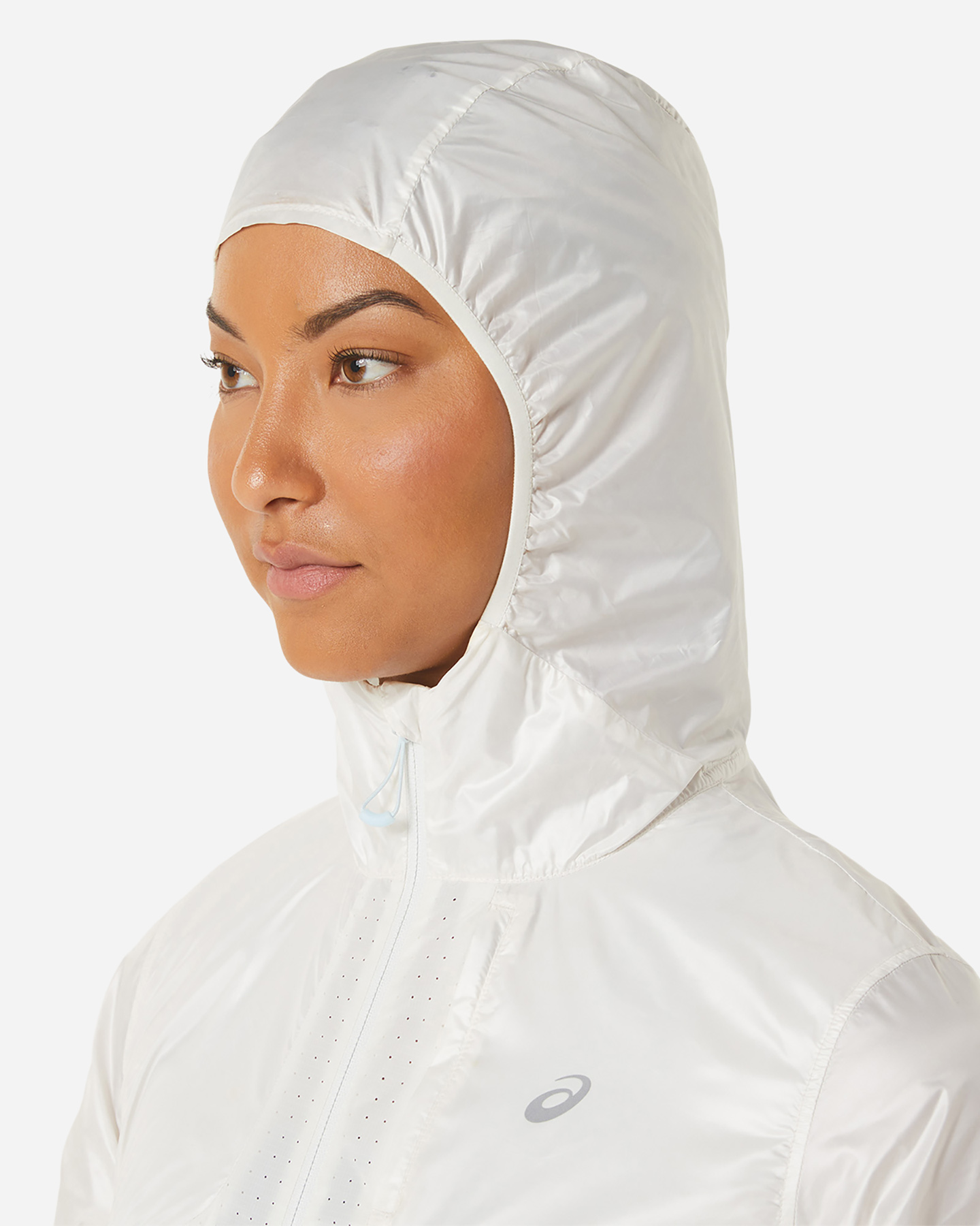 Giacca running ASICS NAGINO RUN W - Bianco - 4 | Cisalfa Sport