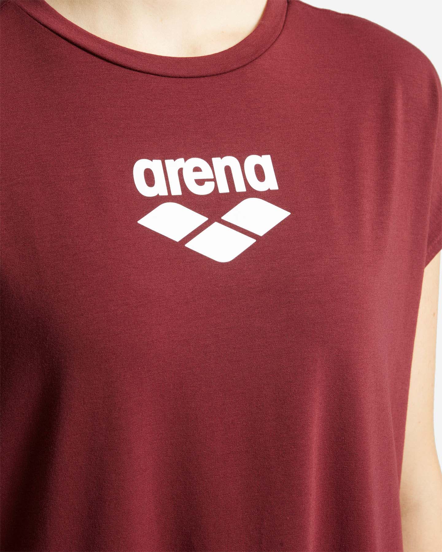 T-shirt training ARENA ESSENTIAL W - Rosso - 4 | Cisalfa Sport
