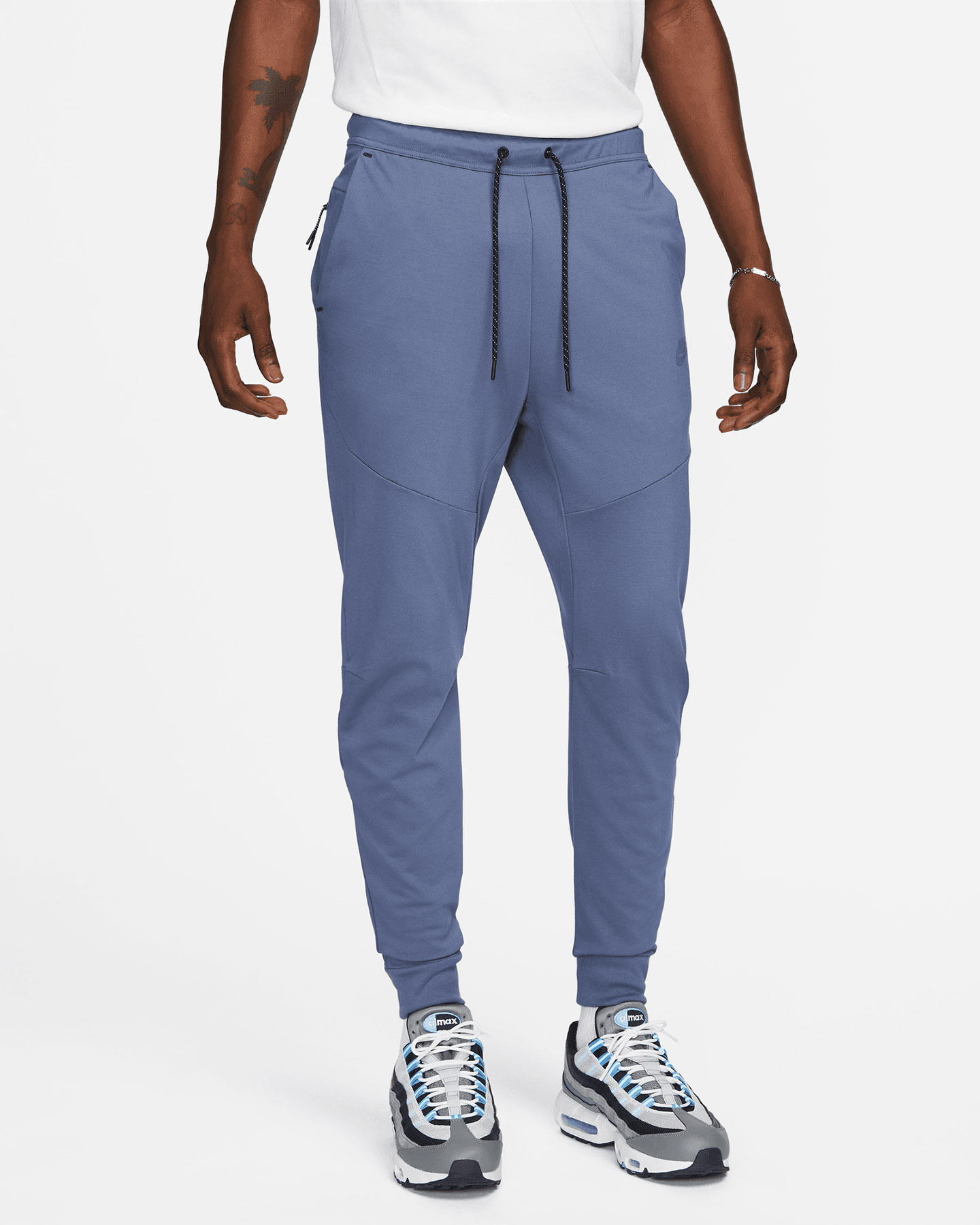 Pantalone NIKE TECH FLEECE M - Blu - 0 | Cisalfa Sport