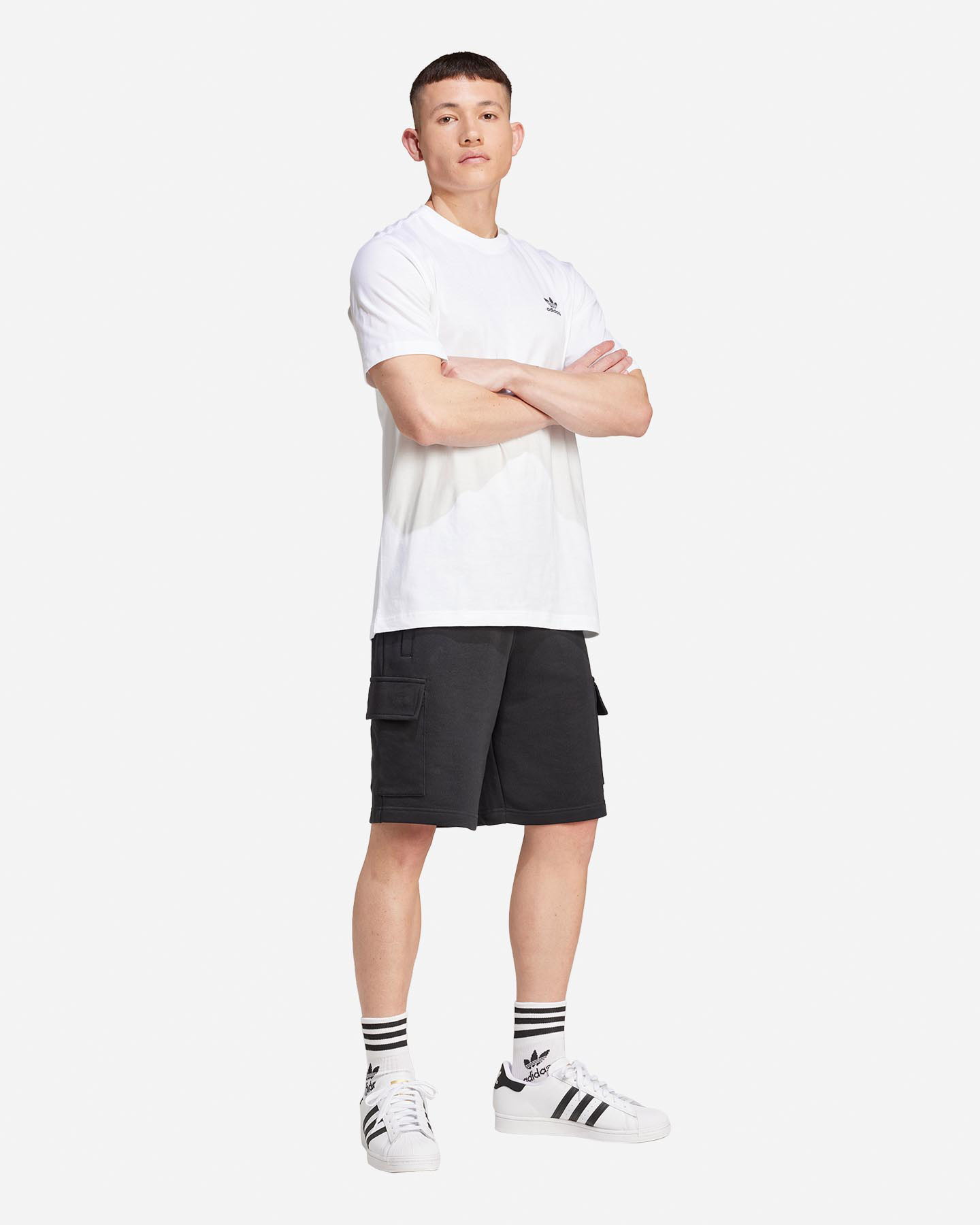 T-shirt ADIDAS ESSENTIAL SMALL LOGO M - Bianco - 3 | Cisalfa Sport