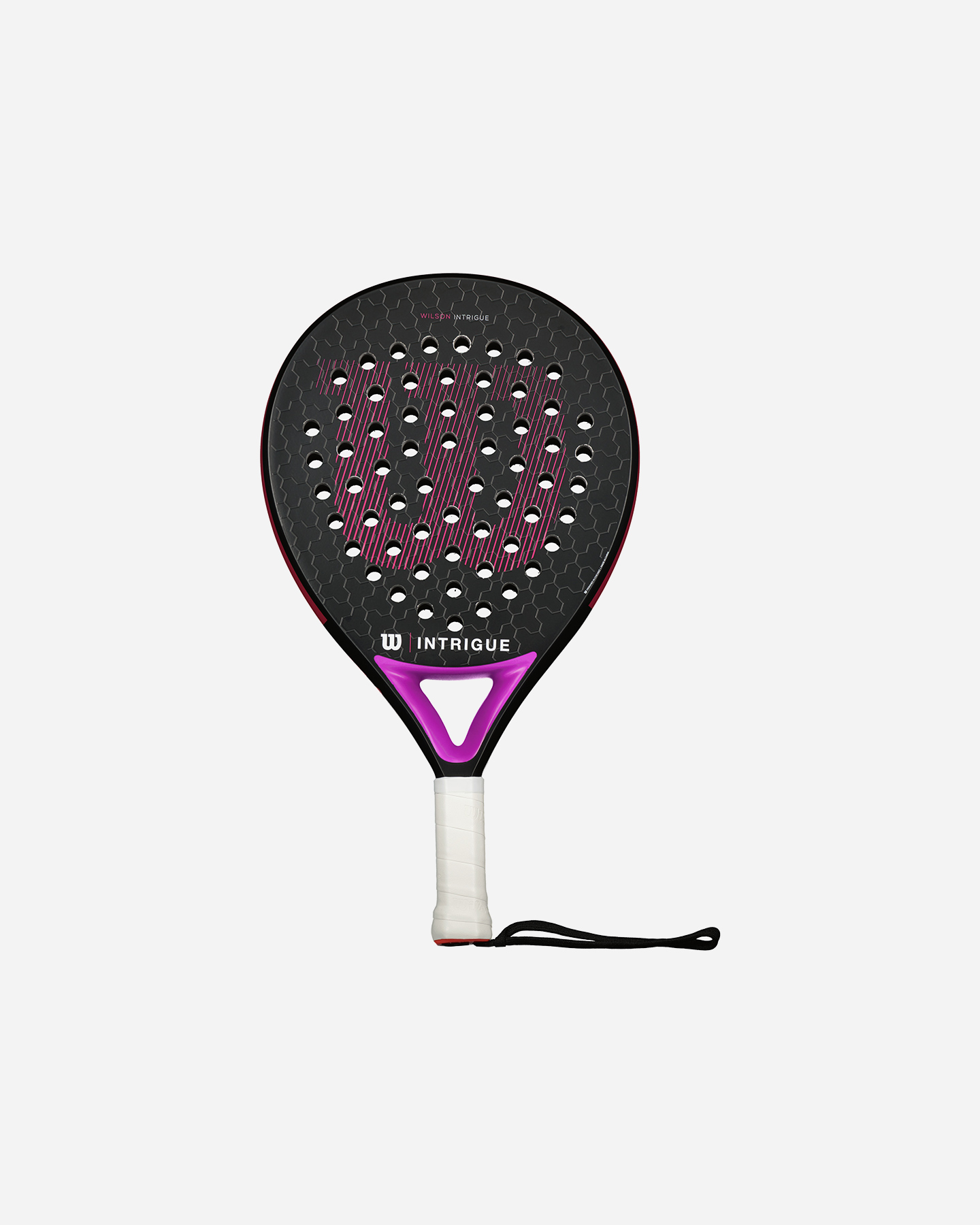 Racchetta padel intermedia WILSON INTRIGUE PADEL  - Nero - 0 | Cisalfa Sport