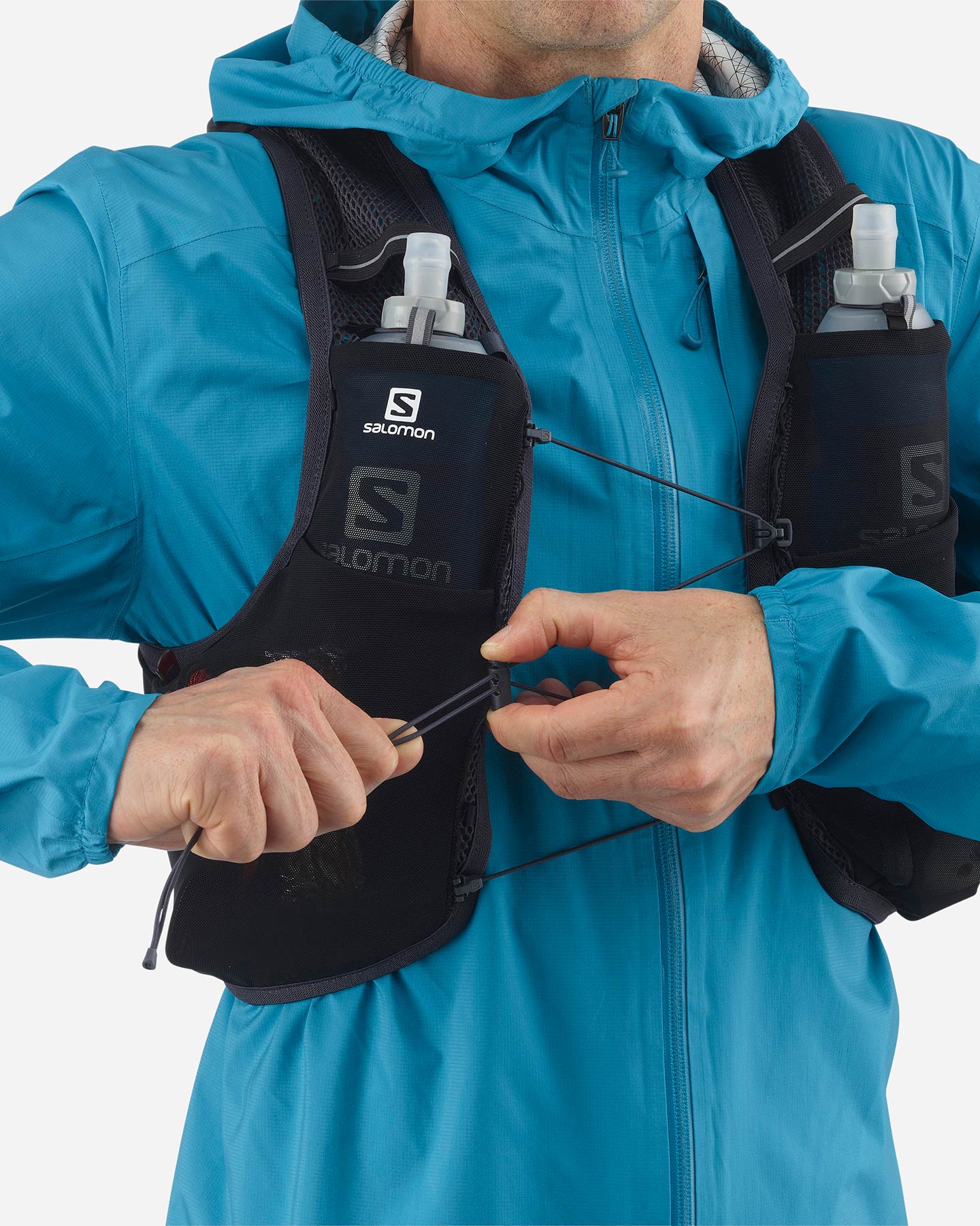 Zaino trail running SALOMON ACTIVE SKIN 8SET M - Nero - 5 | Cisalfa Sport