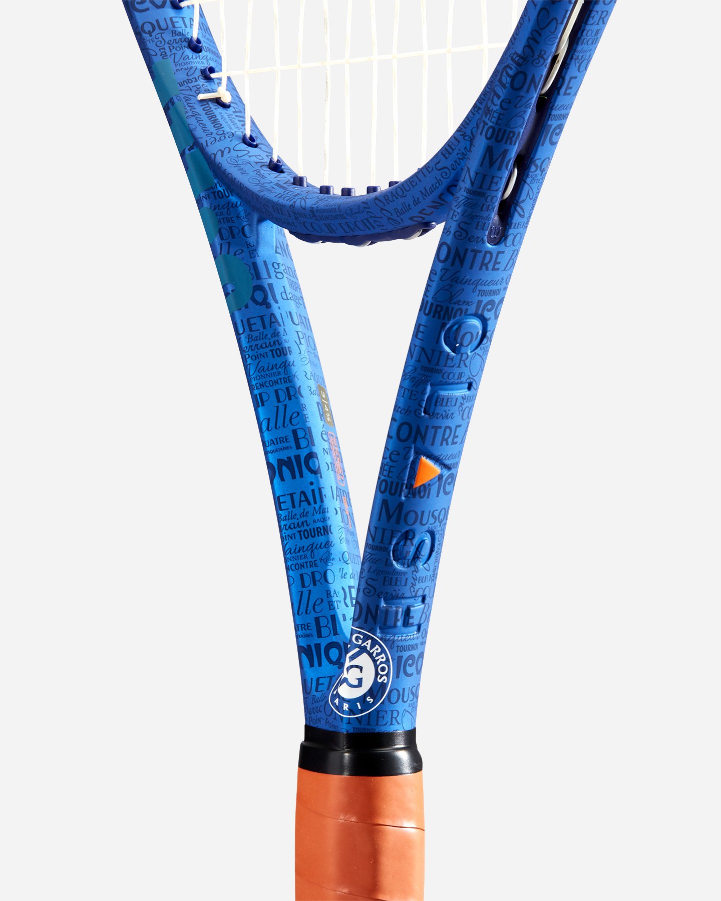 Telaio tennis WILSON CLASH 100 V2.0 RG 295GR  - Blu - 4 | Cisalfa Sport