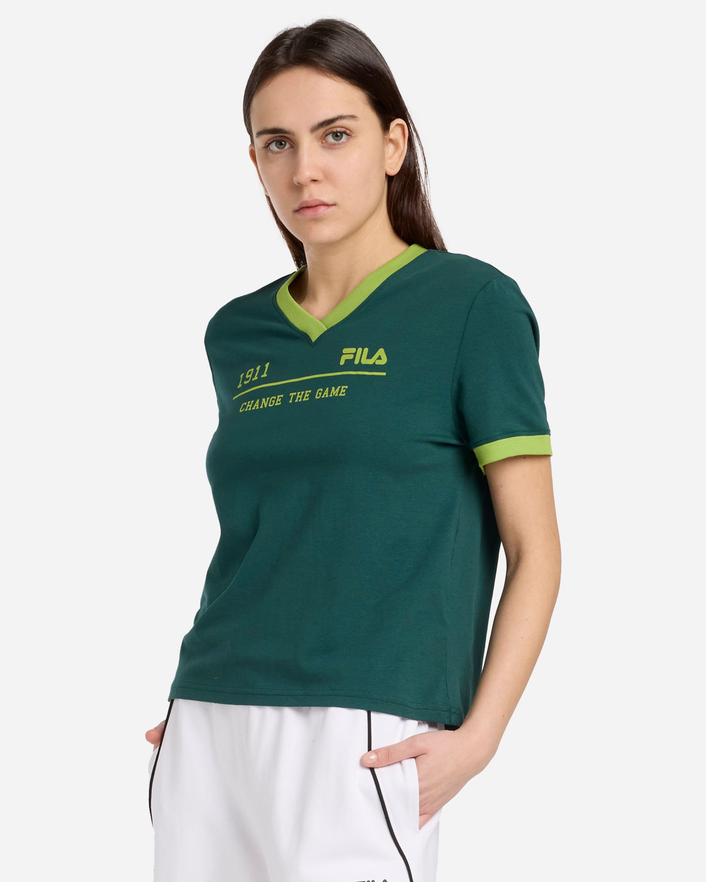 T-shirt FILA CONTEMPORARY STREET STYLE W - Verde - 1 | Cisalfa Sport
