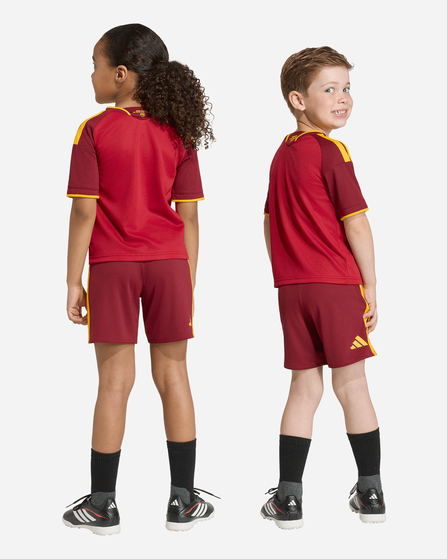 Abbigliamento calcio ufficiale ADIDAS MINIKIT AS ROMA HOME 26-27 JR - 5 | Cisalfa Sport