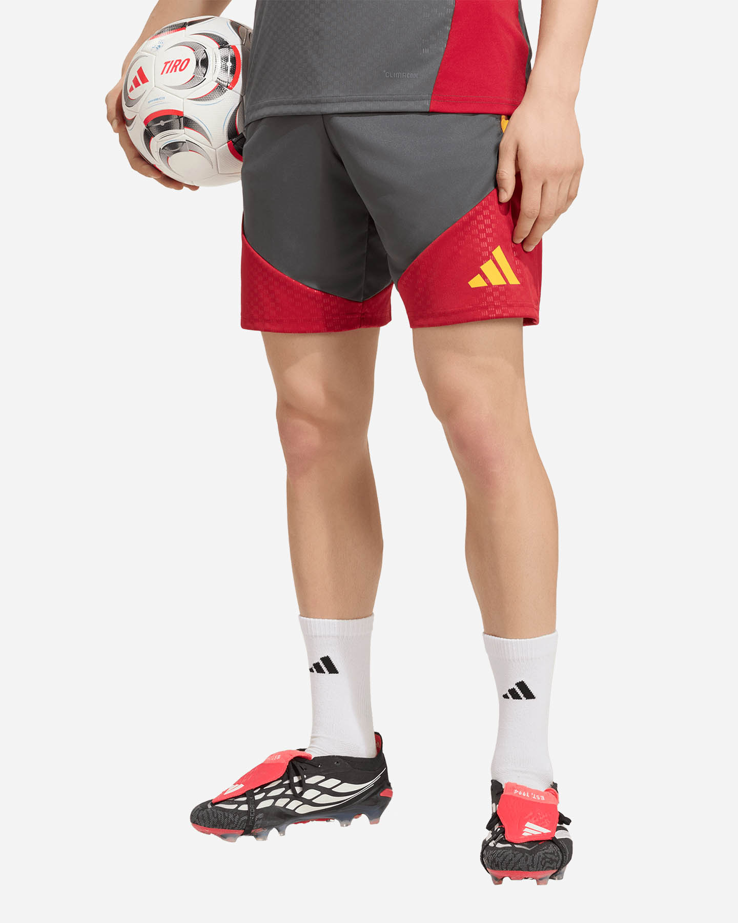 Abbigliamento calcio ufficiale ADIDAS AS ROMA TIRO26 COMPETITION TRAINING 26-27 M - Color mix - 1 | Cisalfa Sport