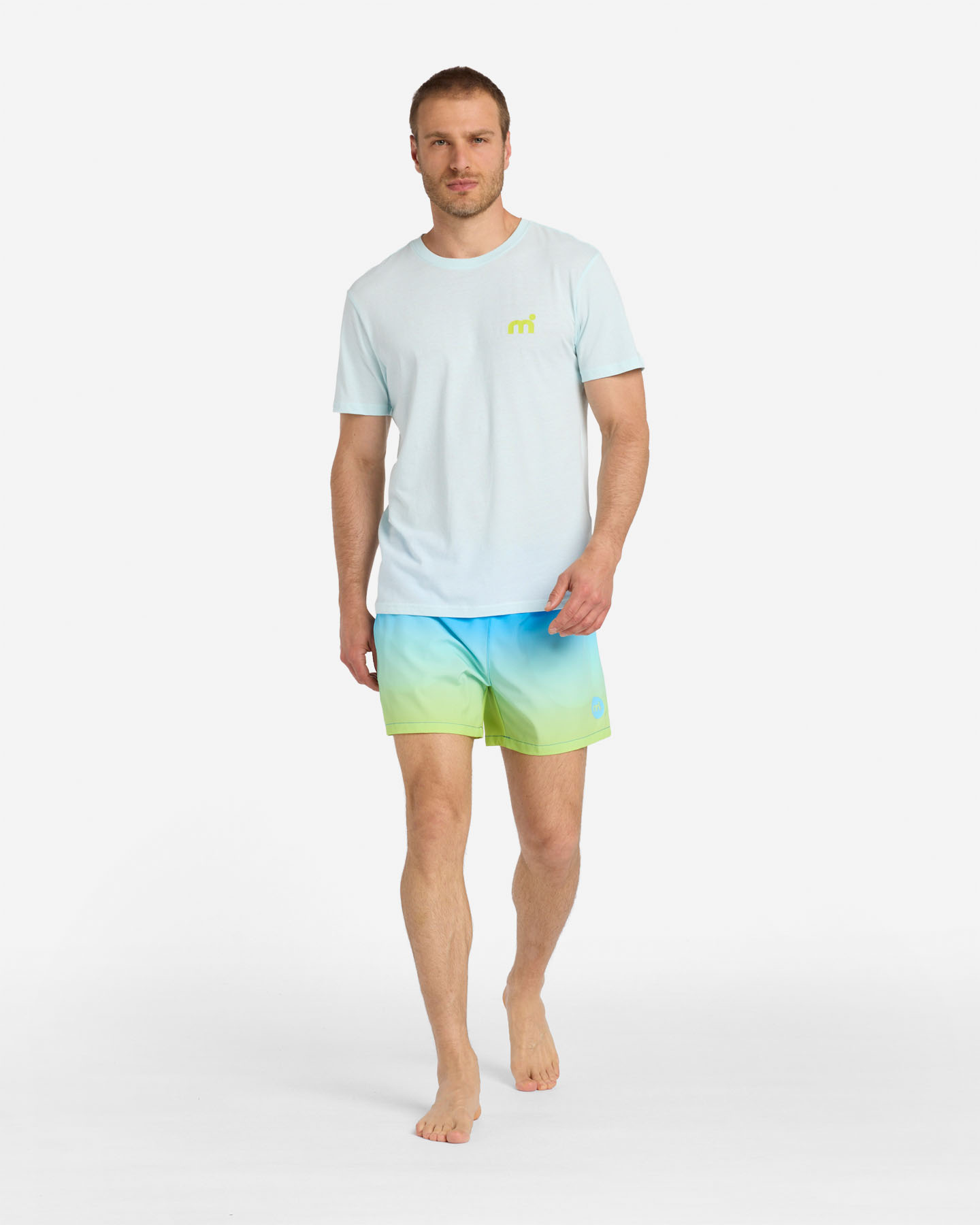 T-shirt MISTRAL SALTY WAVES M - Azzurro - 4 | Cisalfa Sport