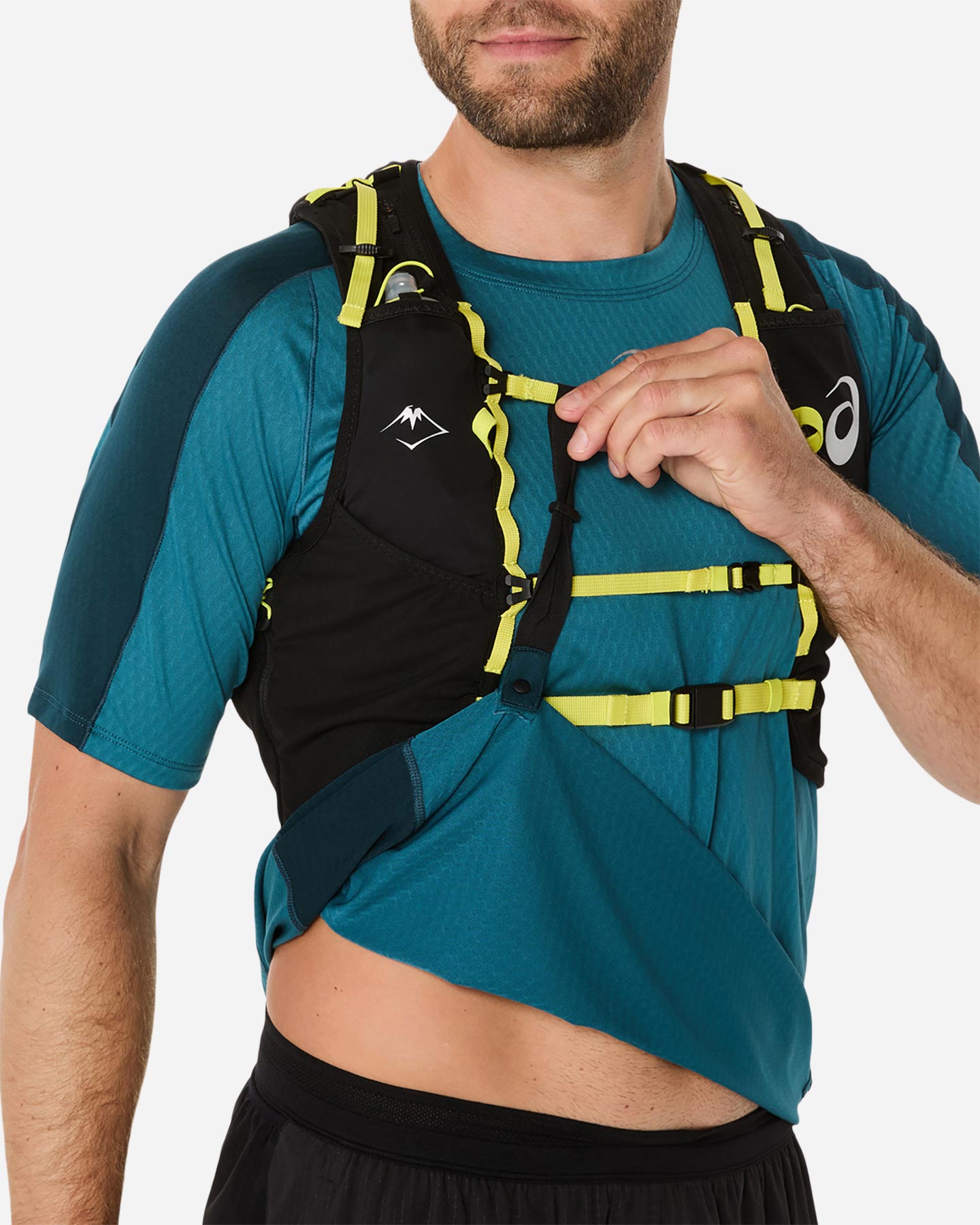 T-shirt running ASICS FUJITRAIL ELITE M - Verde - 3 | Cisalfa Sport