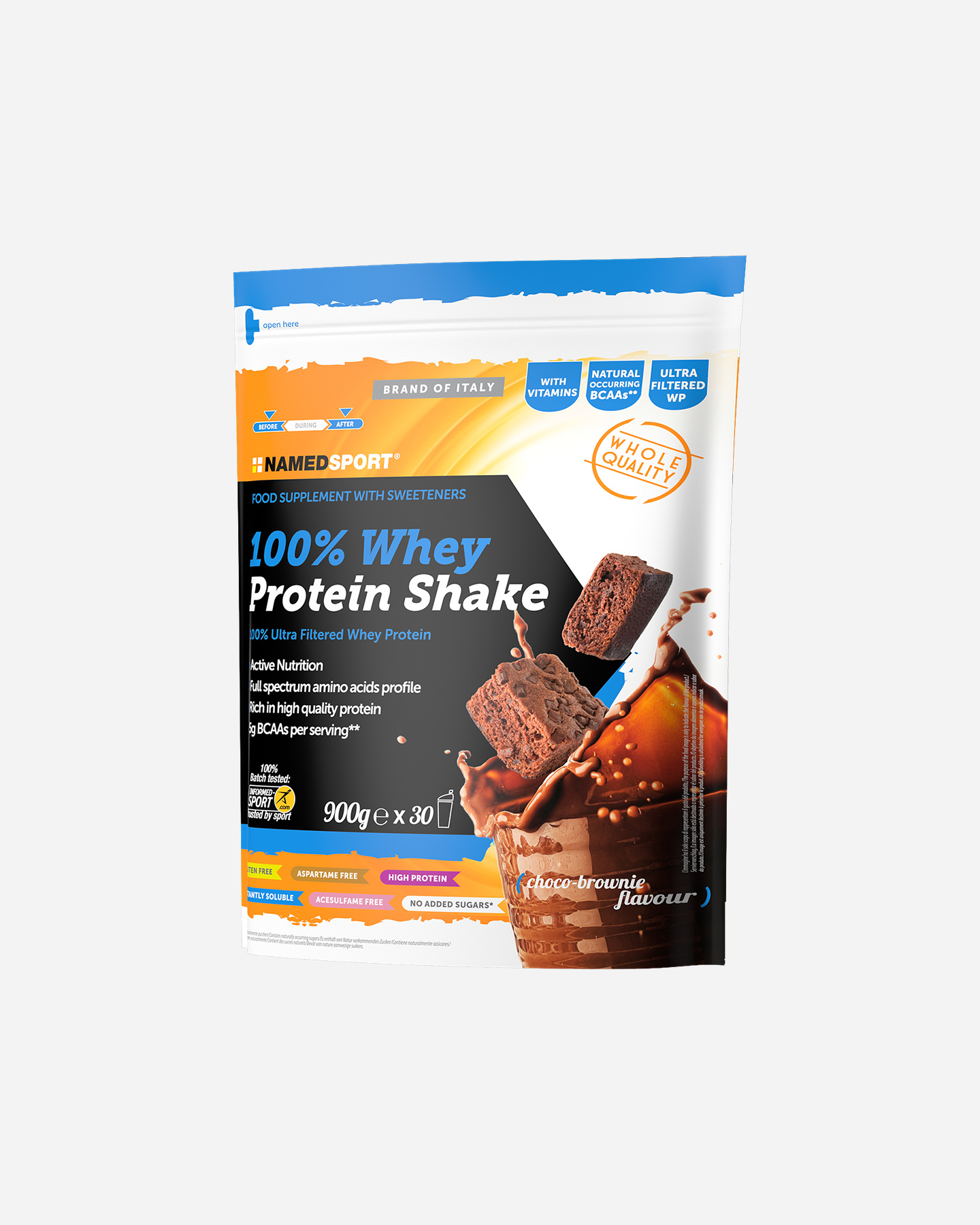 Energetico NAMED SPORT 100% WHEY PROTEIN SHAKE 900  - Color mix - 0 | Cisalfa Sport