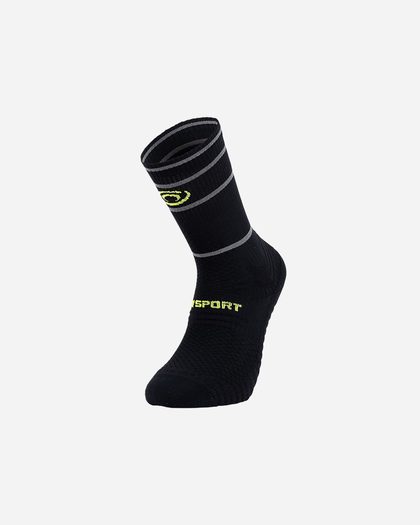 Calze running BV SPORT TRAIL REFLECT  - Nero - 0 | Cisalfa Sport