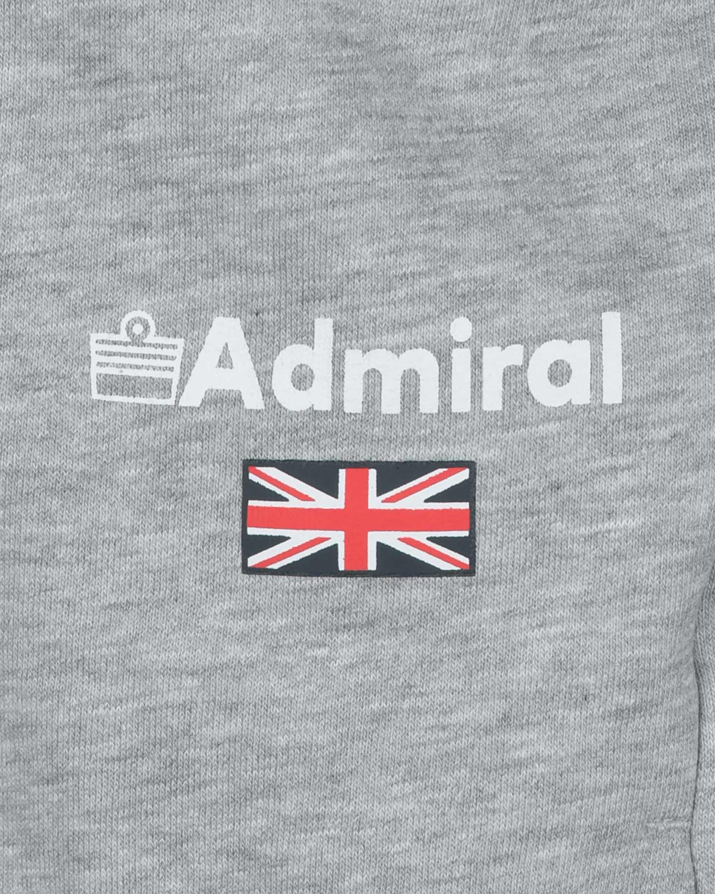 Felpa ADMIRAL COLLEGE SMALL LOGO M - Grigio - 2 | Cisalfa Sport