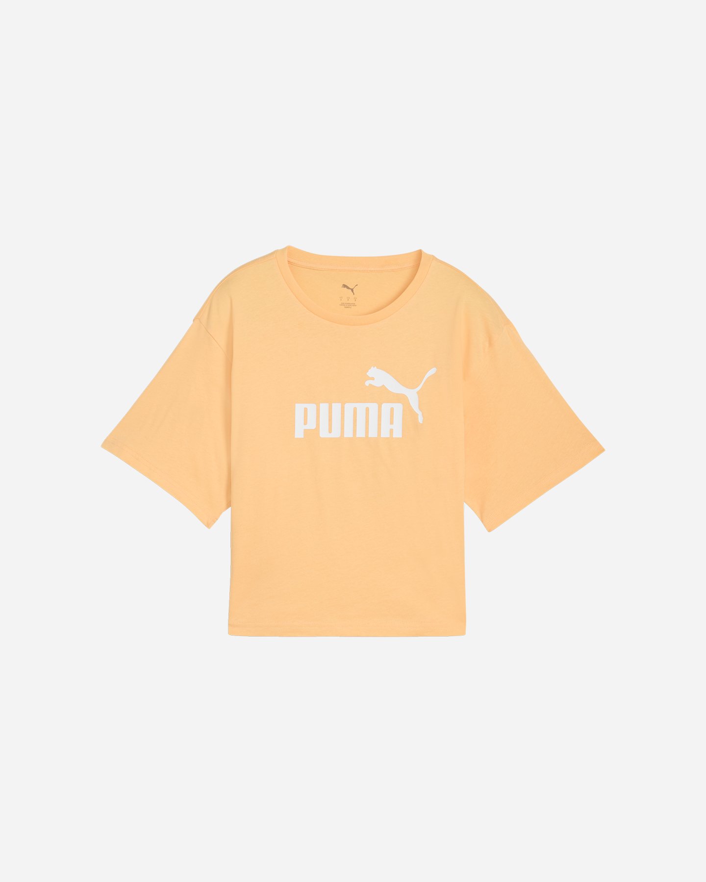 T-shirt PUMA ESSENTIALS BIG LOGO W - Giallo - 0 | Cisalfa Sport