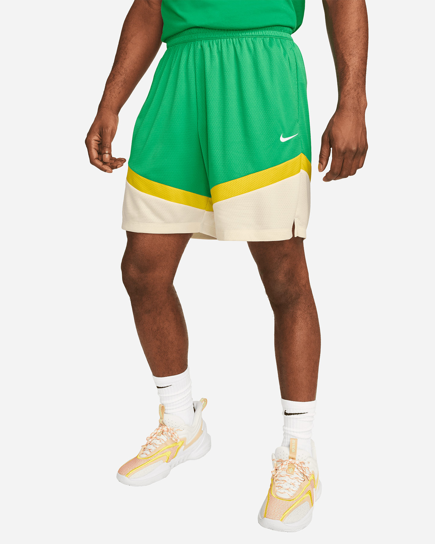 Pantaloncini basket NIKE DRI FIT ICON 8" M - Verde - 0 | Cisalfa Sport