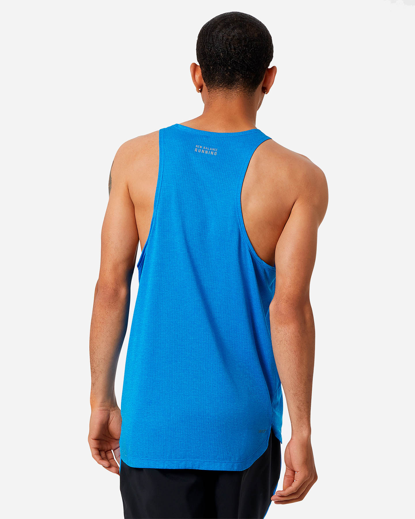 Canotta running NEW BALANCE GRAPHIC IMPACT RUN M - Blu - 2 | Cisalfa Sport