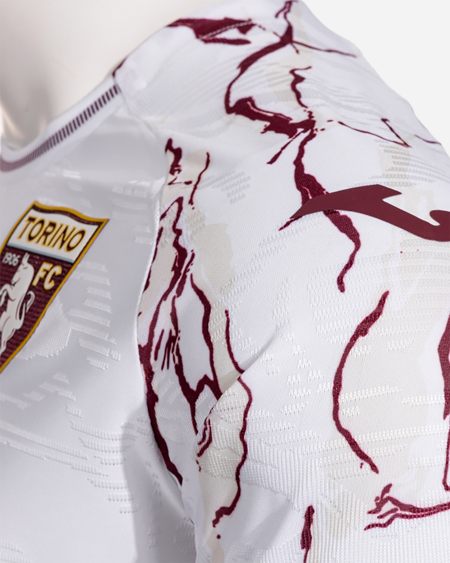 Maglia calcio ufficiale JOMA TORINO AWAY 25-26 M - Bianco - 4 | Cisalfa Sport