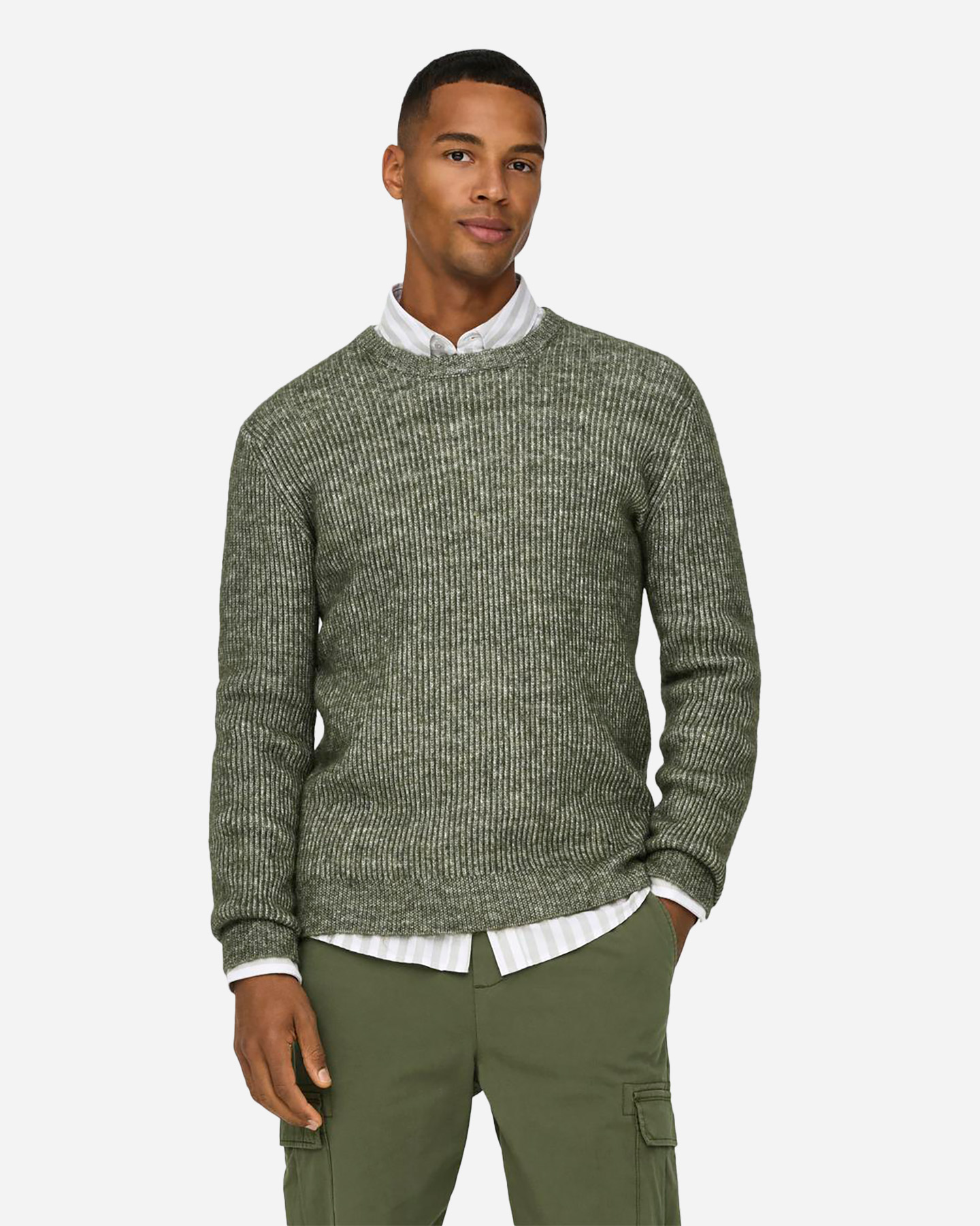 Maglione ONLY & SONS TEGAN M - Verde - 2 | Cisalfa Sport