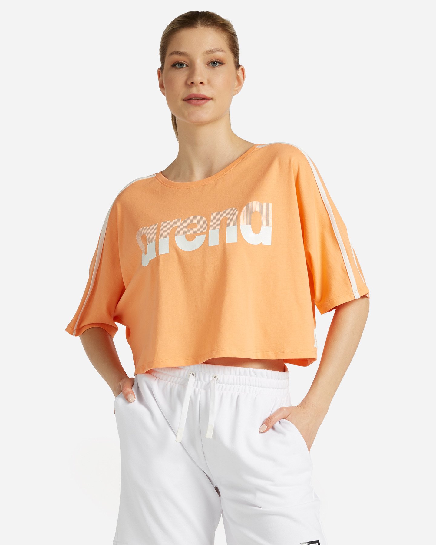 T-shirt ARENA BASIC ATHLETICS W - Rosa - 0 | Cisalfa Sport