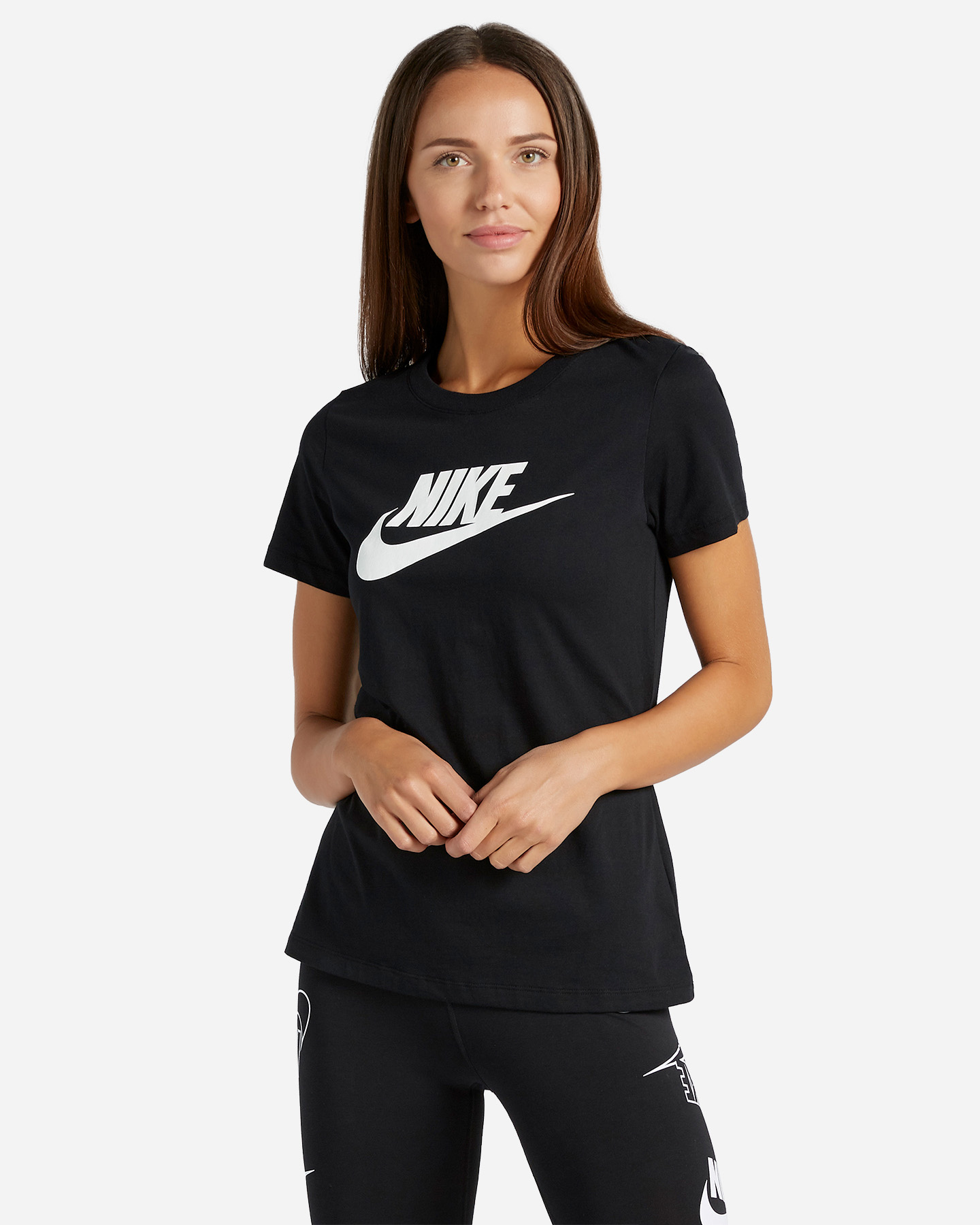 T-shirt NIKE JERSEY BLOGO W - Nero - 0 | Cisalfa Sport