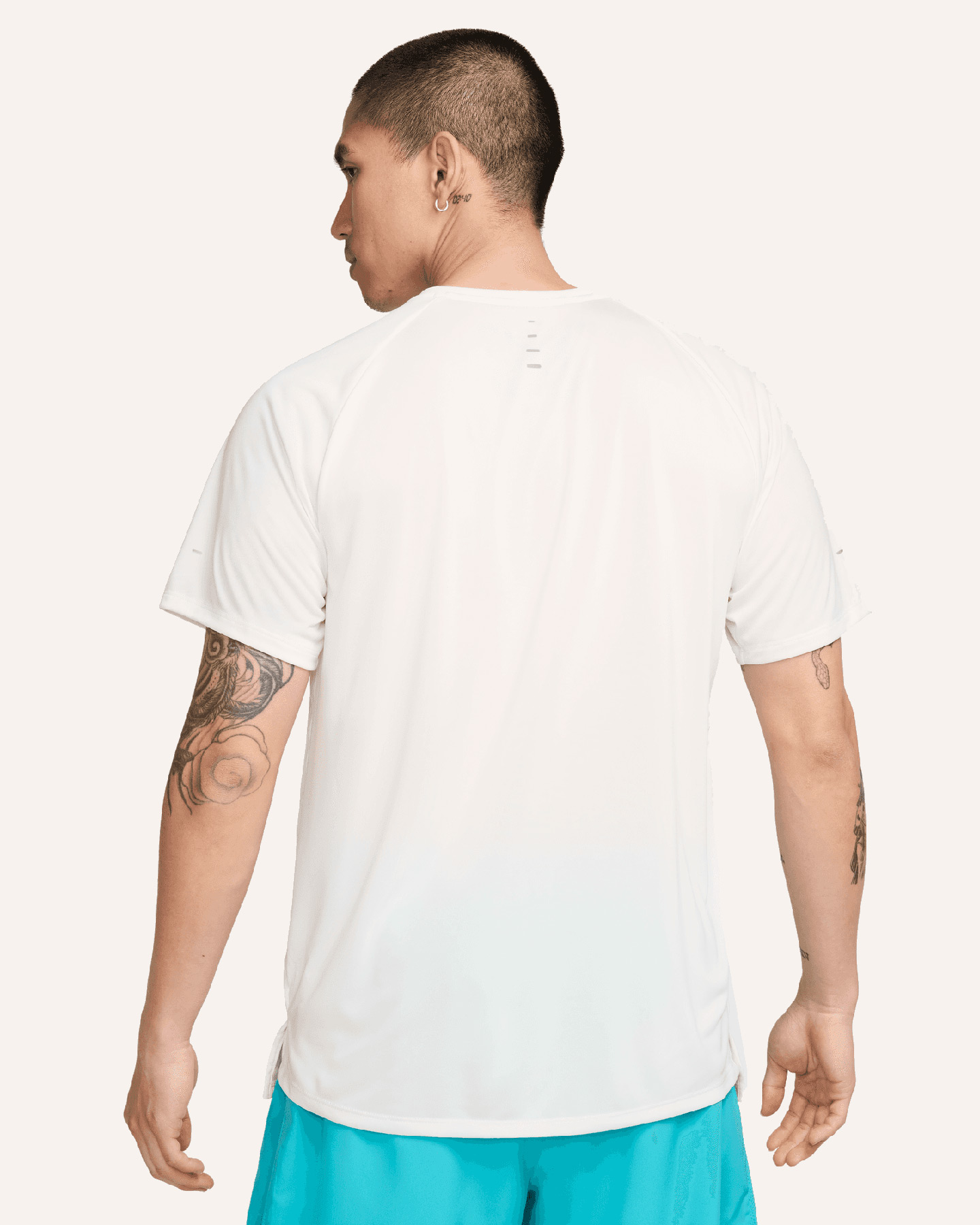 T-shirt running NIKE STRIDE M - Giallo - 1 | Cisalfa Sport