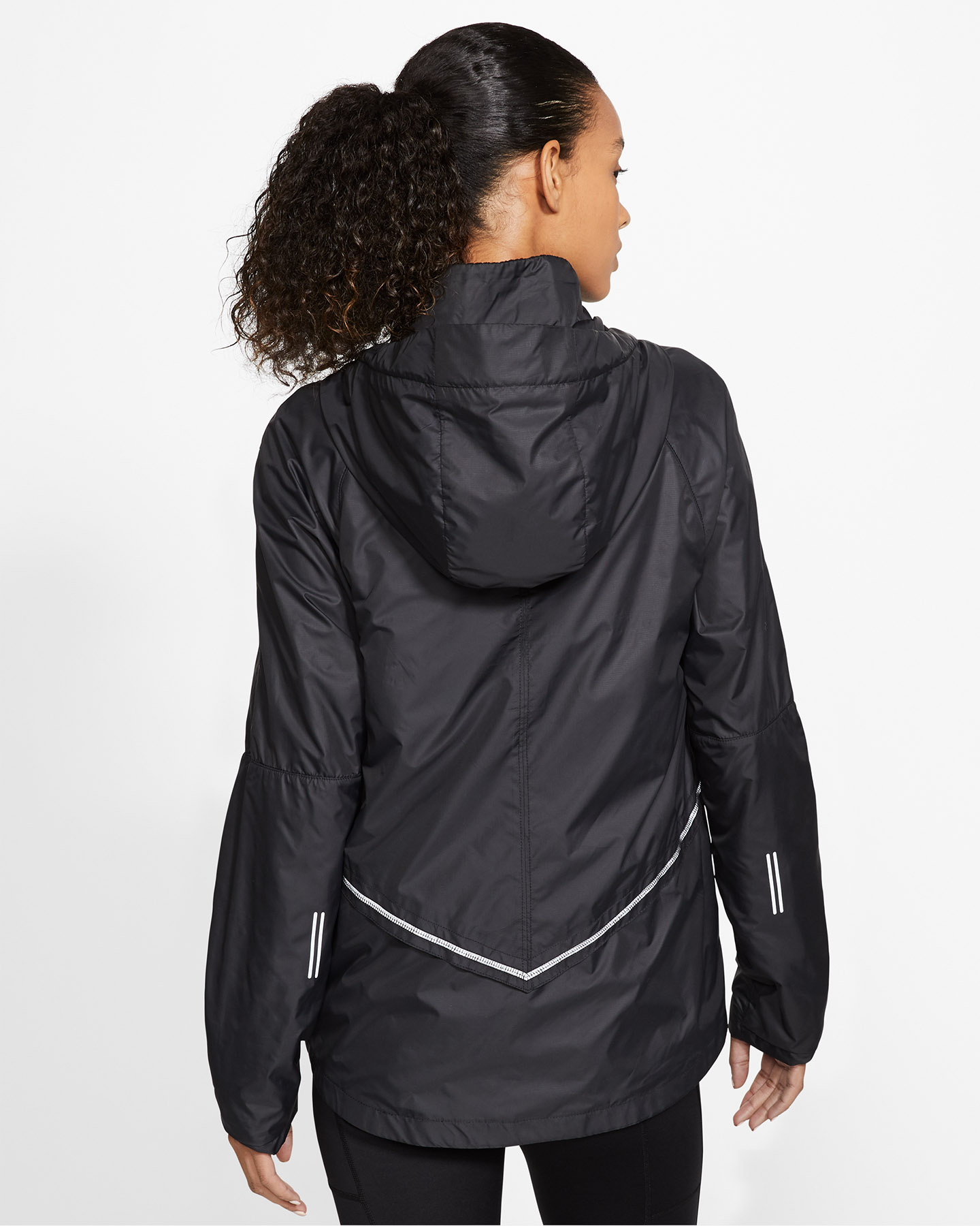 Giacca running NIKE SHIELD W - Nero - 3 | Cisalfa Sport