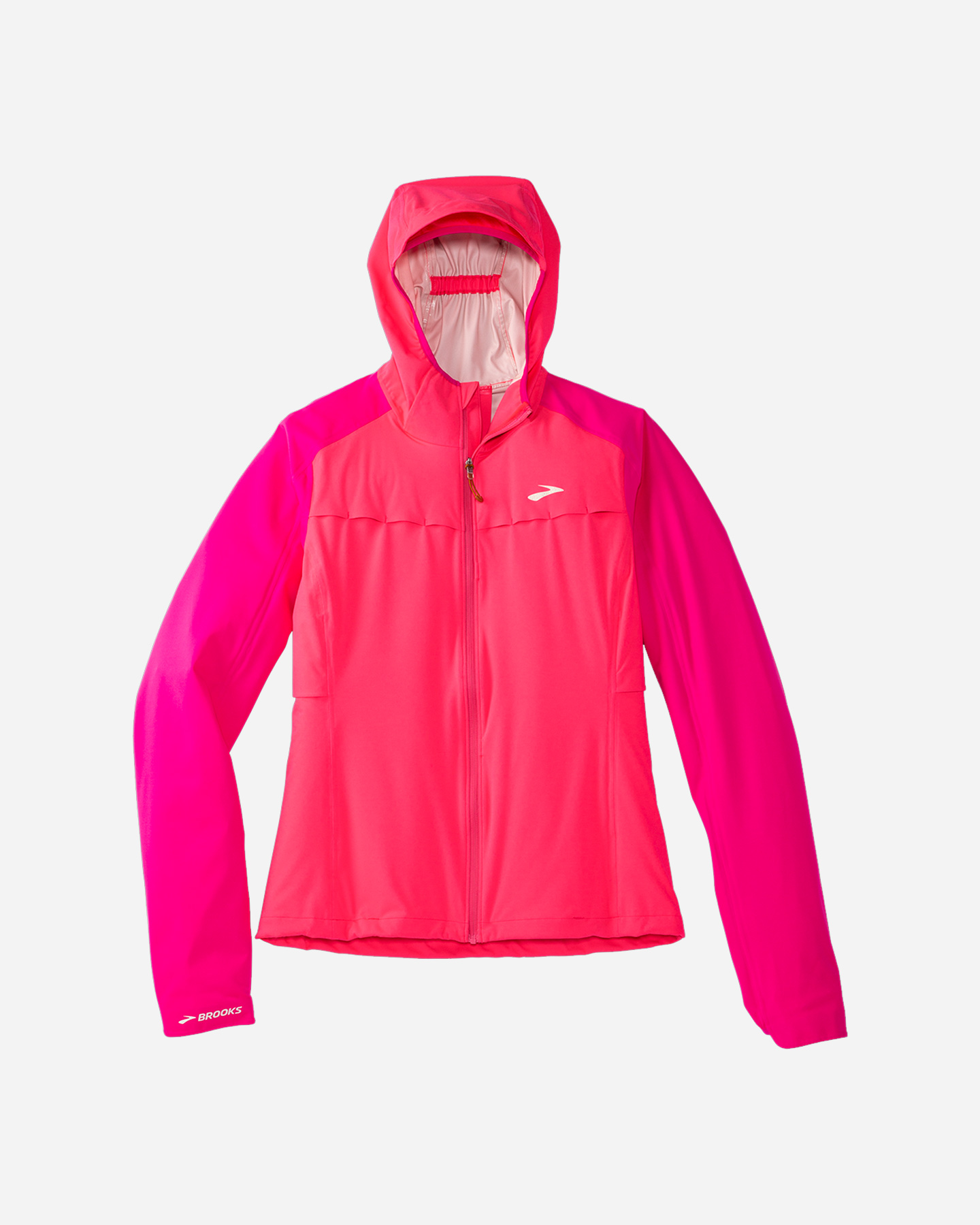 Giacca running BROOKS HIGH POINT WP W - Rosa - 0 | Cisalfa Sport