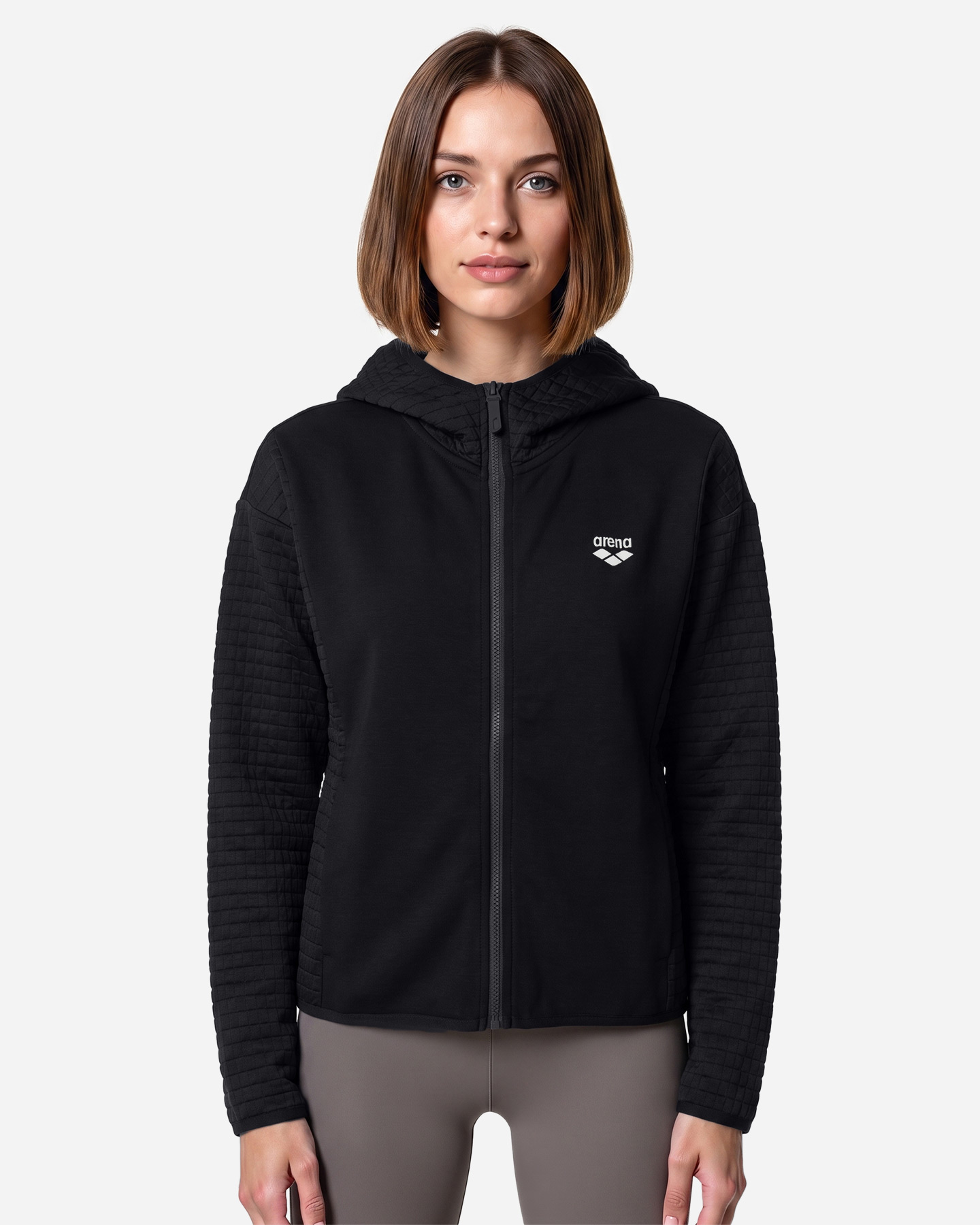 Felpa ARENA ATHLETIC PROGRESS W - Grigio - 2 | Cisalfa Sport