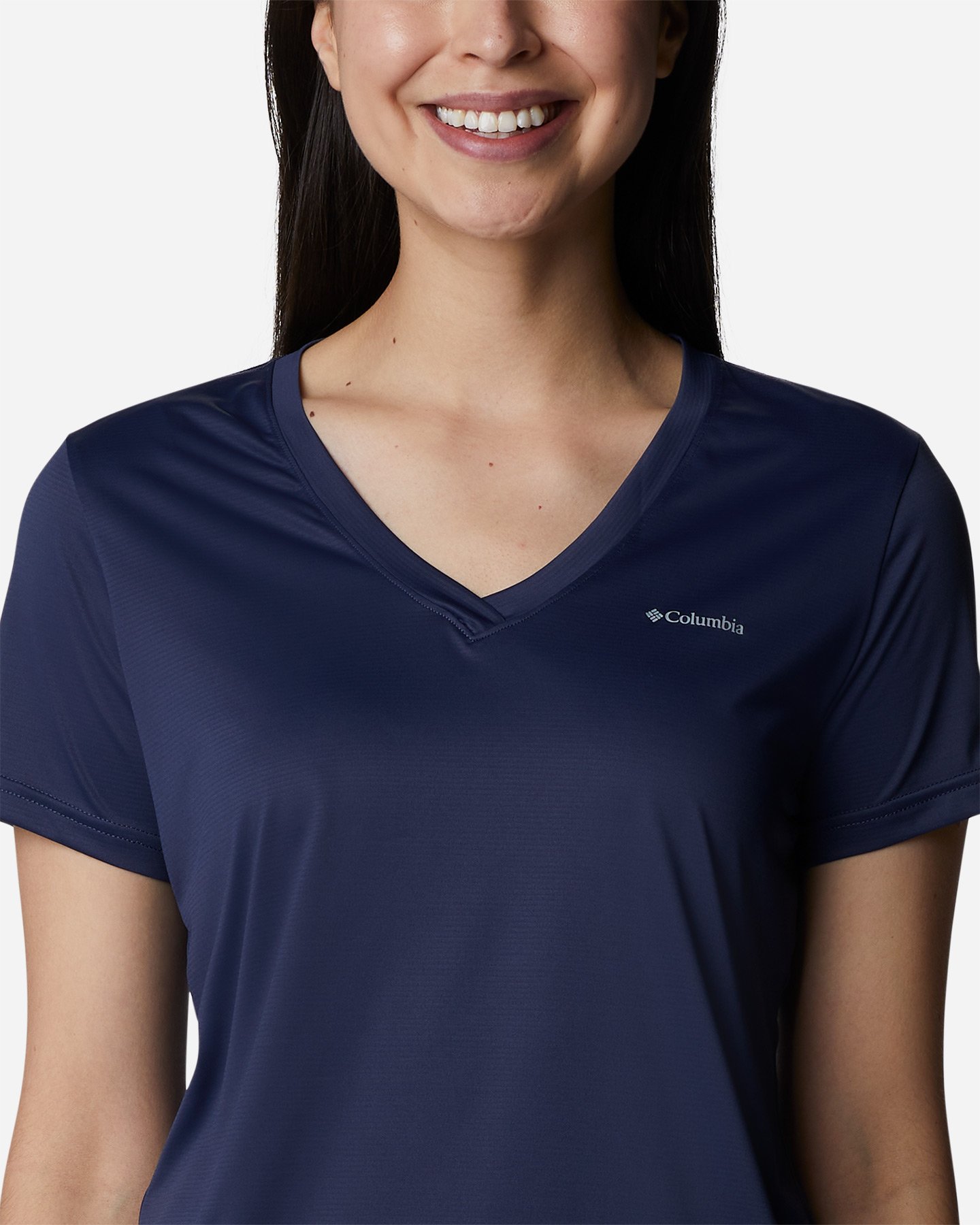 T-shirt COLUMBIA HIKE W - Blu - 4 | Cisalfa Sport