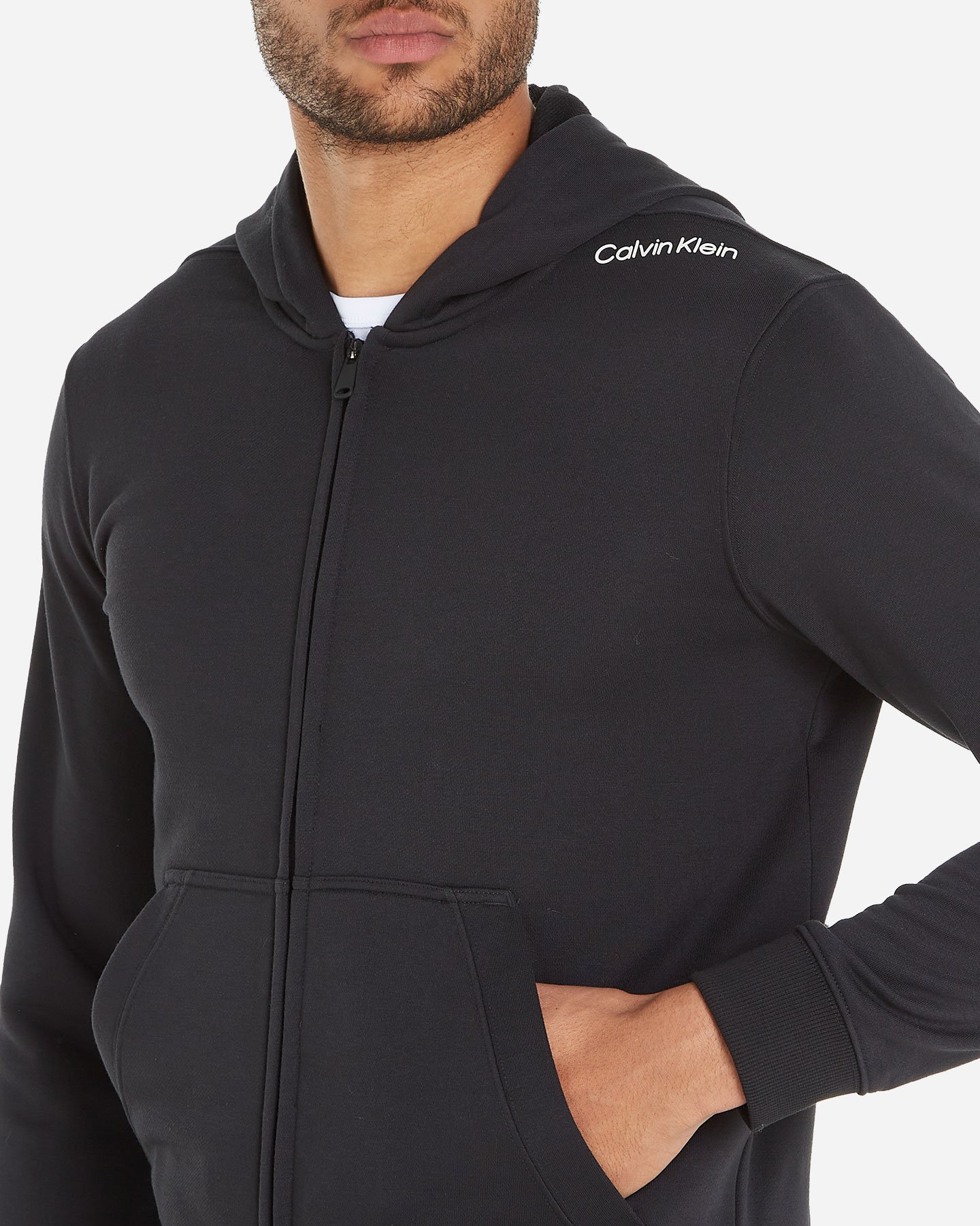 Felpa CALVIN KLEIN SPORT SMALL LOGO M - Nero - 4 | Cisalfa Sport