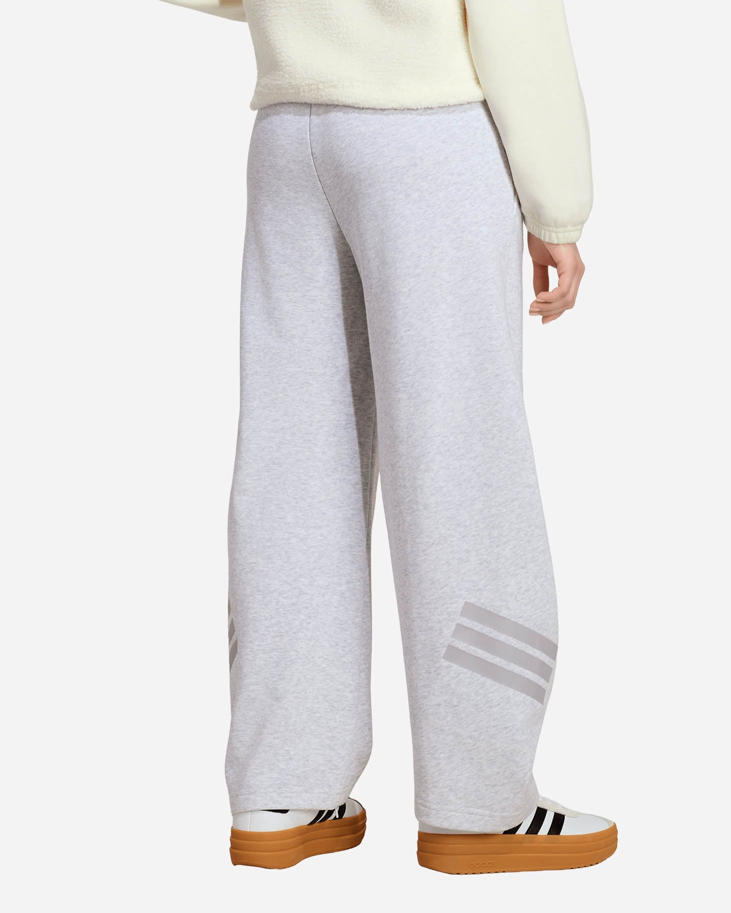 Pantalone ADIDAS FUTURE ICONS 3STRIPES JR - Grigio - 3 | Cisalfa Sport