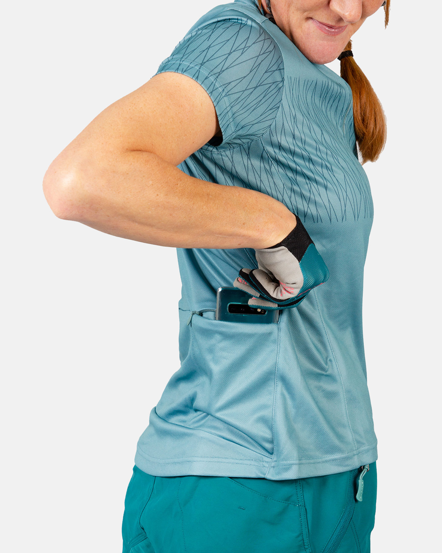 Maglia ciclismo ENDURA HUMMVEE M - Azzurro - 4 | Cisalfa Sport