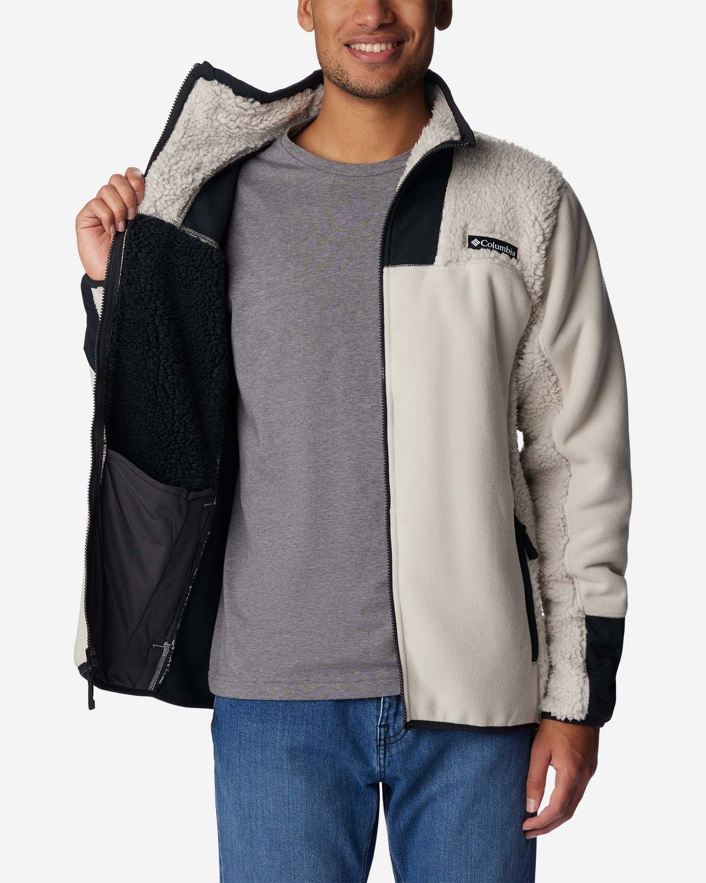 Pile COLUMBIA WINTER PASS TECH M - Grigio - 2 | Cisalfa Sport