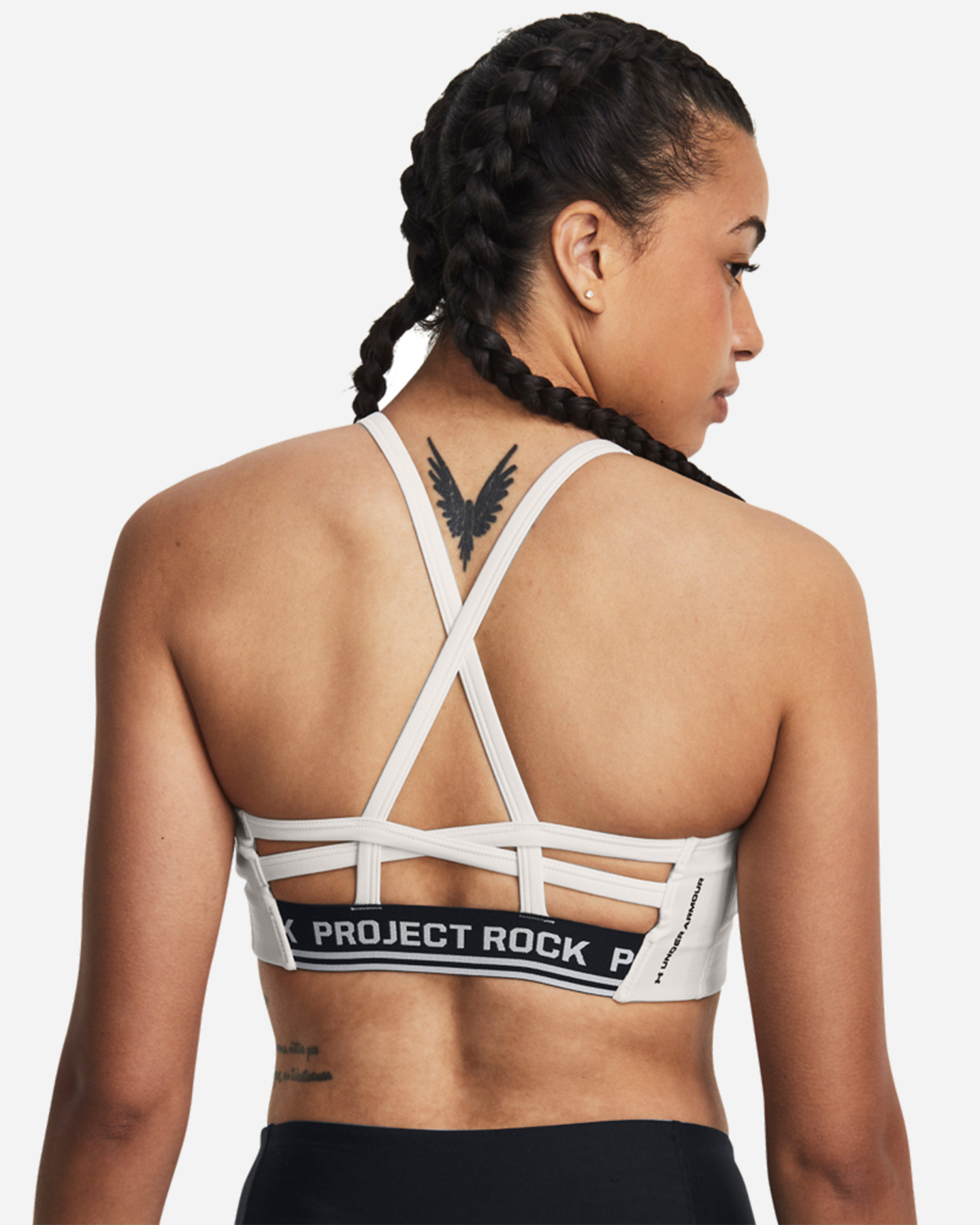 Bra training UNDER ARMOUR THE ROCK W - Bianco - 3 | Cisalfa Sport