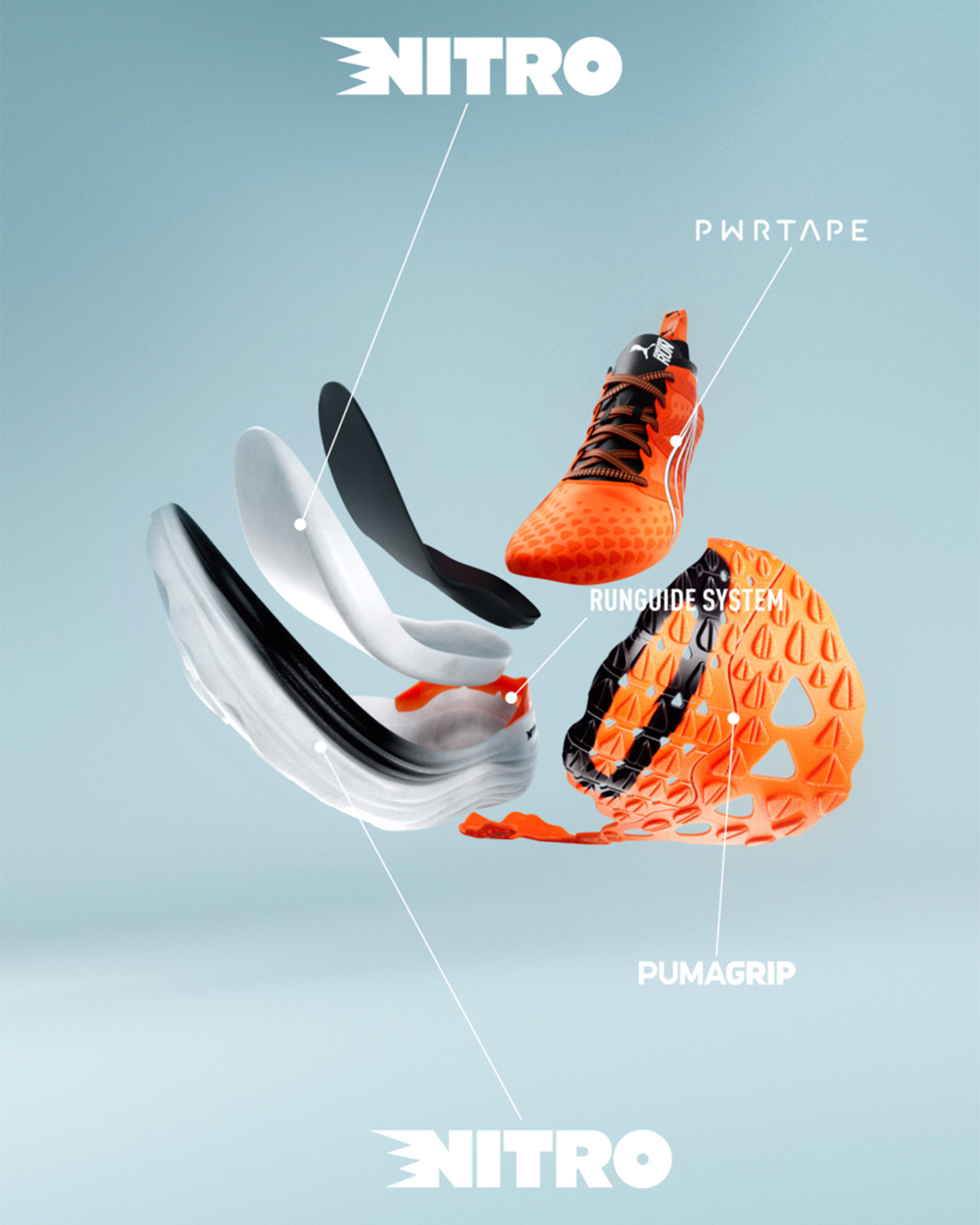 Scarpe running PUMA FOREVER RUN NITRO ULTRA M - 12 | Cisalfa Sport