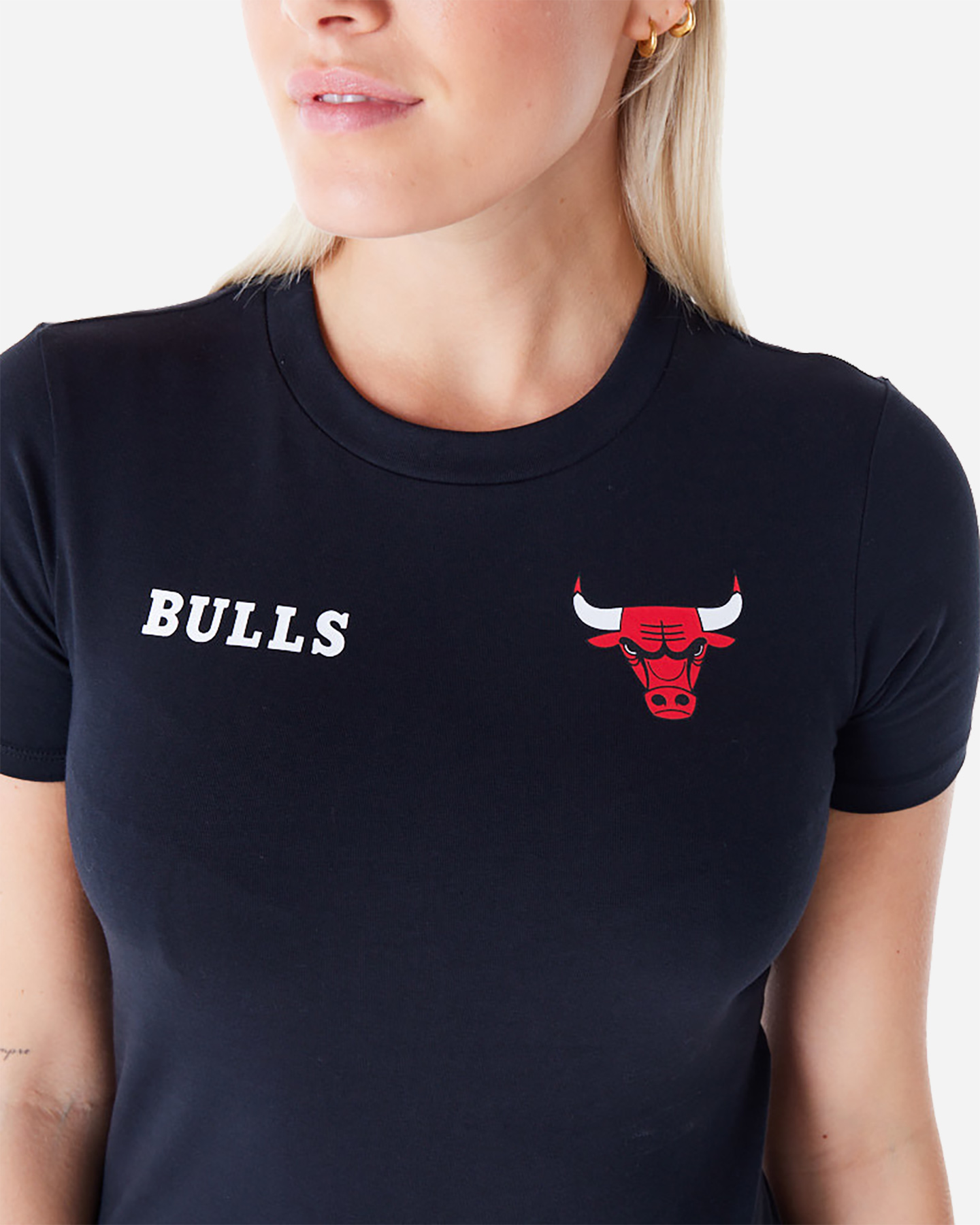 T-shirt NEW ERA BULLS W - Nero - 4 | Cisalfa Sport
