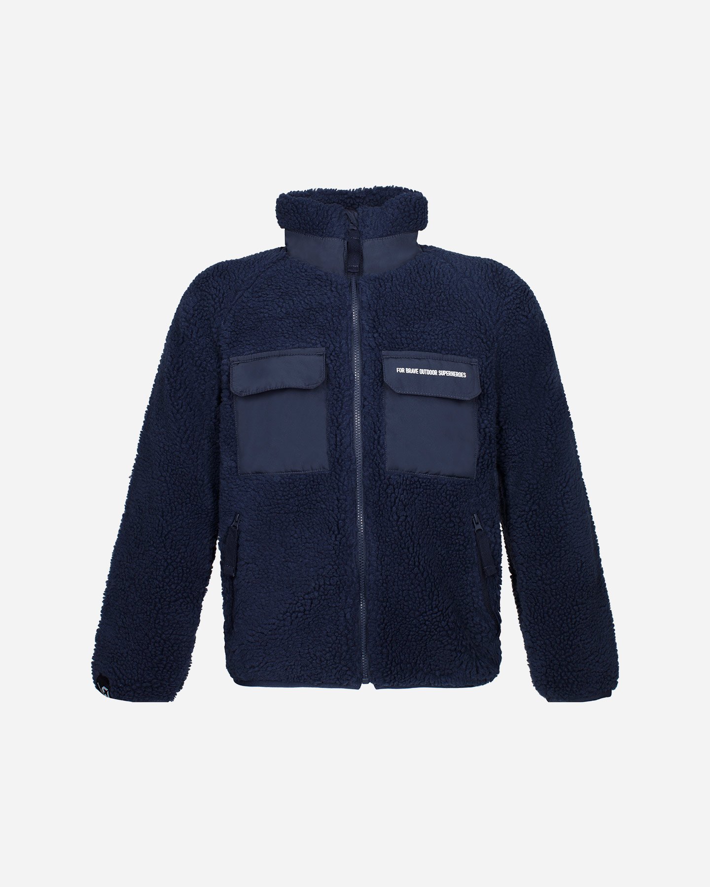 Pile ROCK EXPERIENCE FERRISTON MOCK JR - Blu - 0 | Cisalfa Sport