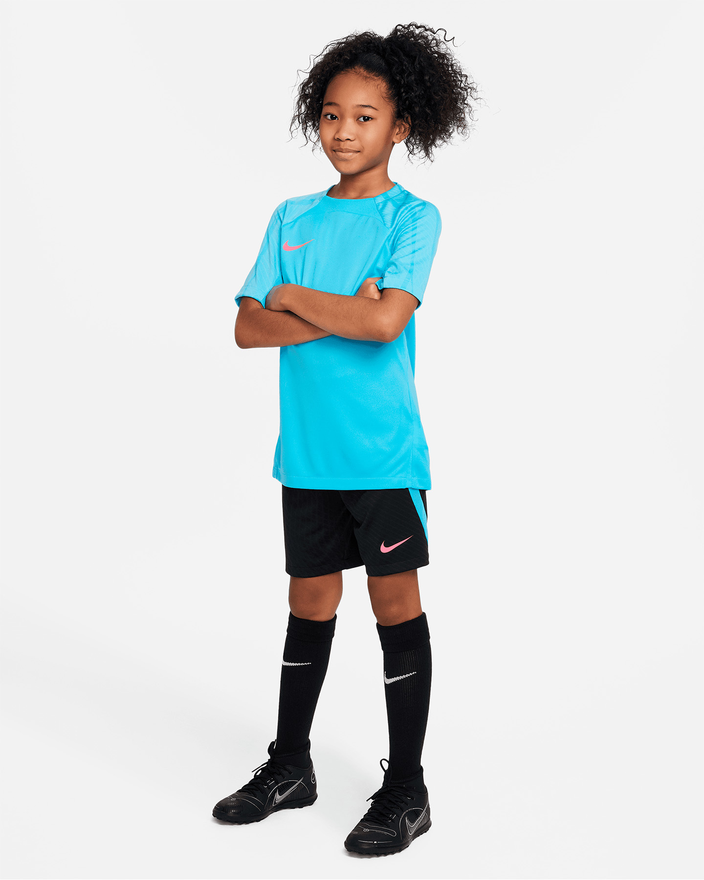 Pantaloncini calcio NIKE DRI FIT STRIKE JR - Nero - 5 | Cisalfa Sport