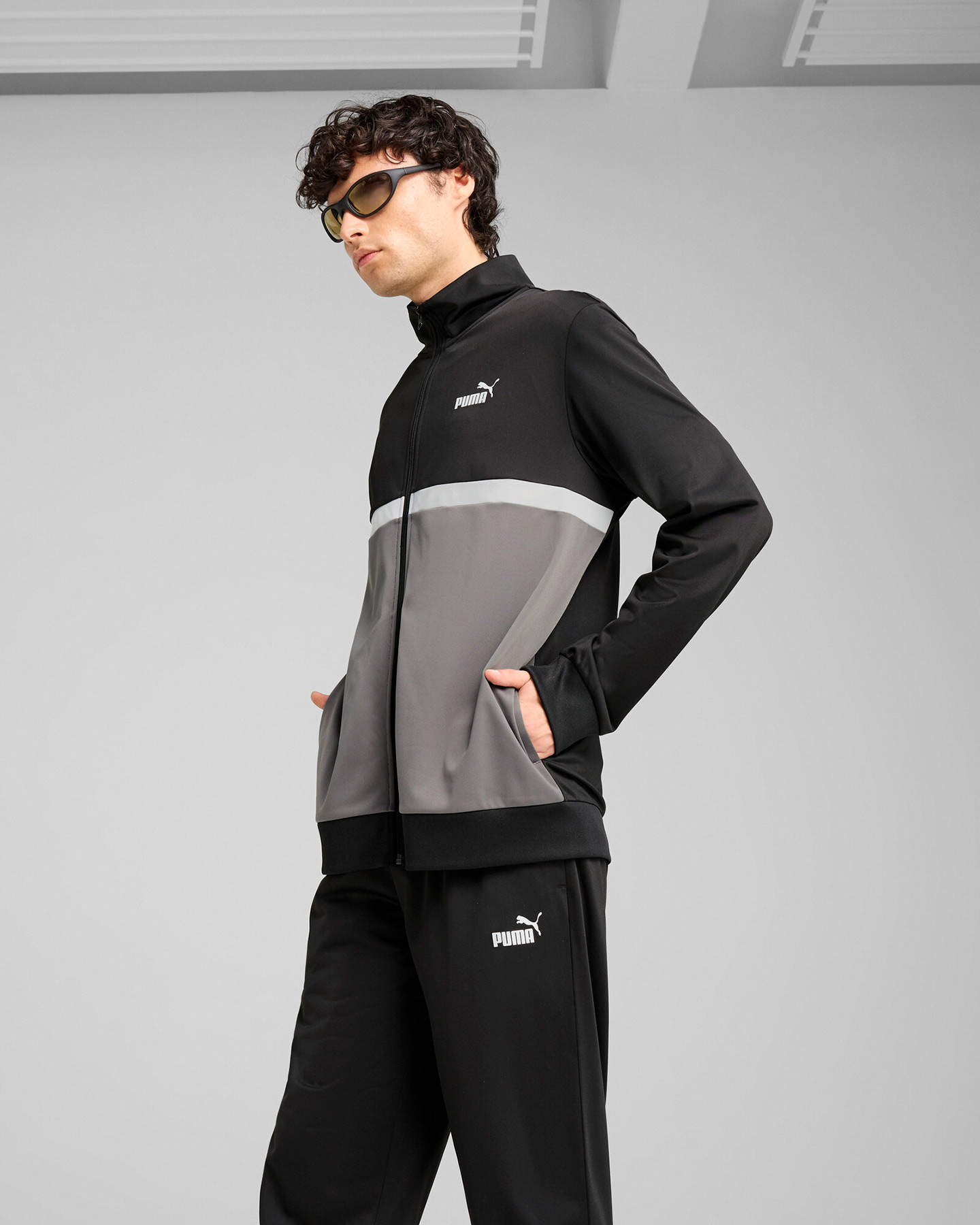 Tuta PUMA TRACKTOP M - Nero - 4 | Cisalfa Sport