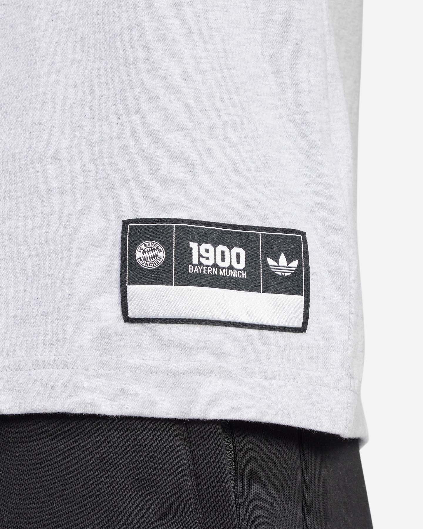 Abbigliamento calcio ufficiale ADIDAS BAYERN MONACO OG VRCT M - Grigio - 5 | Cisalfa Sport