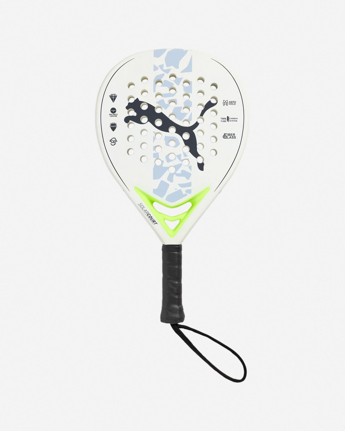 Racchetta padel principiante PUMA SOLAR COURT PADEL W - Bianco - 3 | Cisalfa Sport