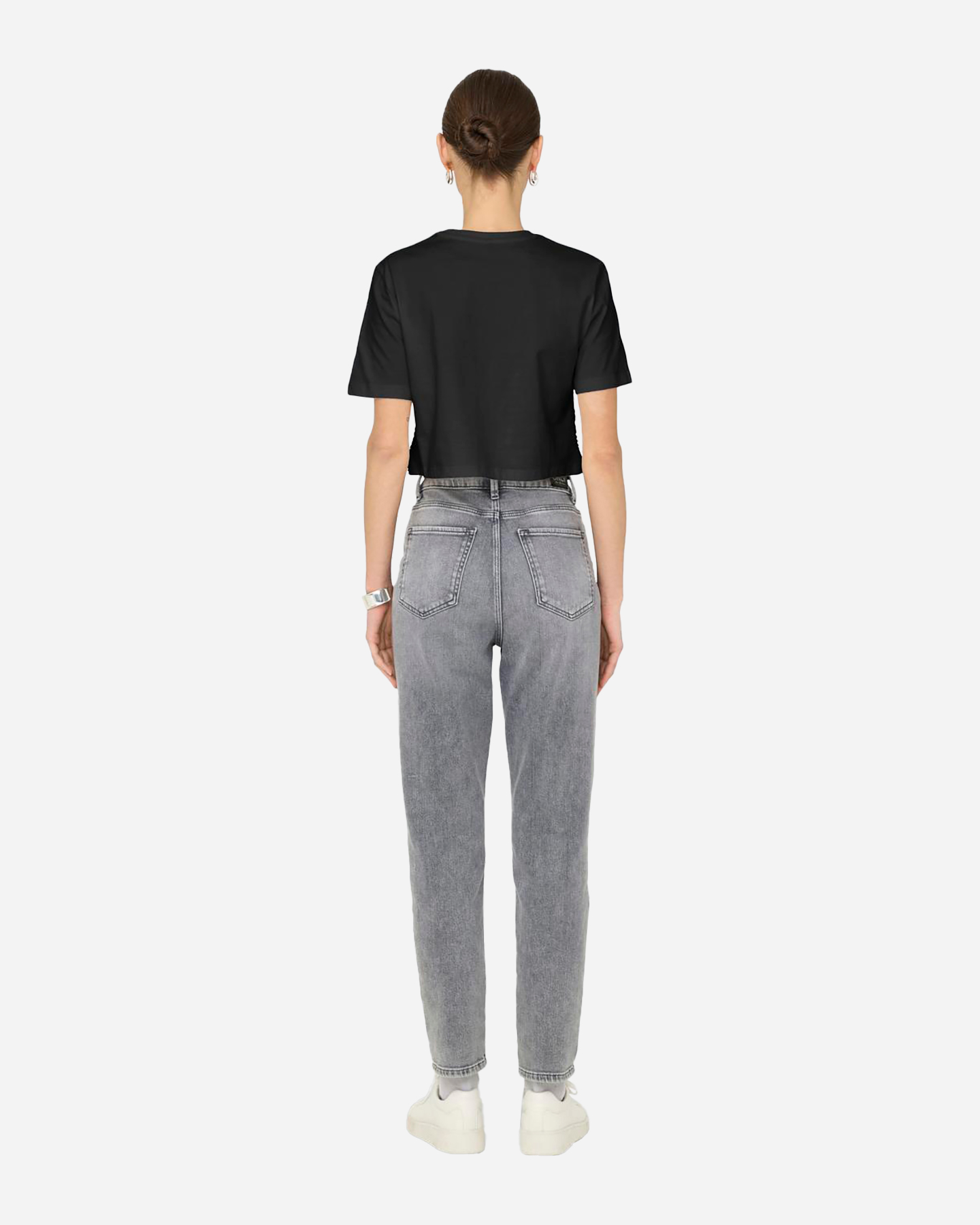 T-shirt ONLY BETSY CROP W - Nero - 3 | Cisalfa Sport