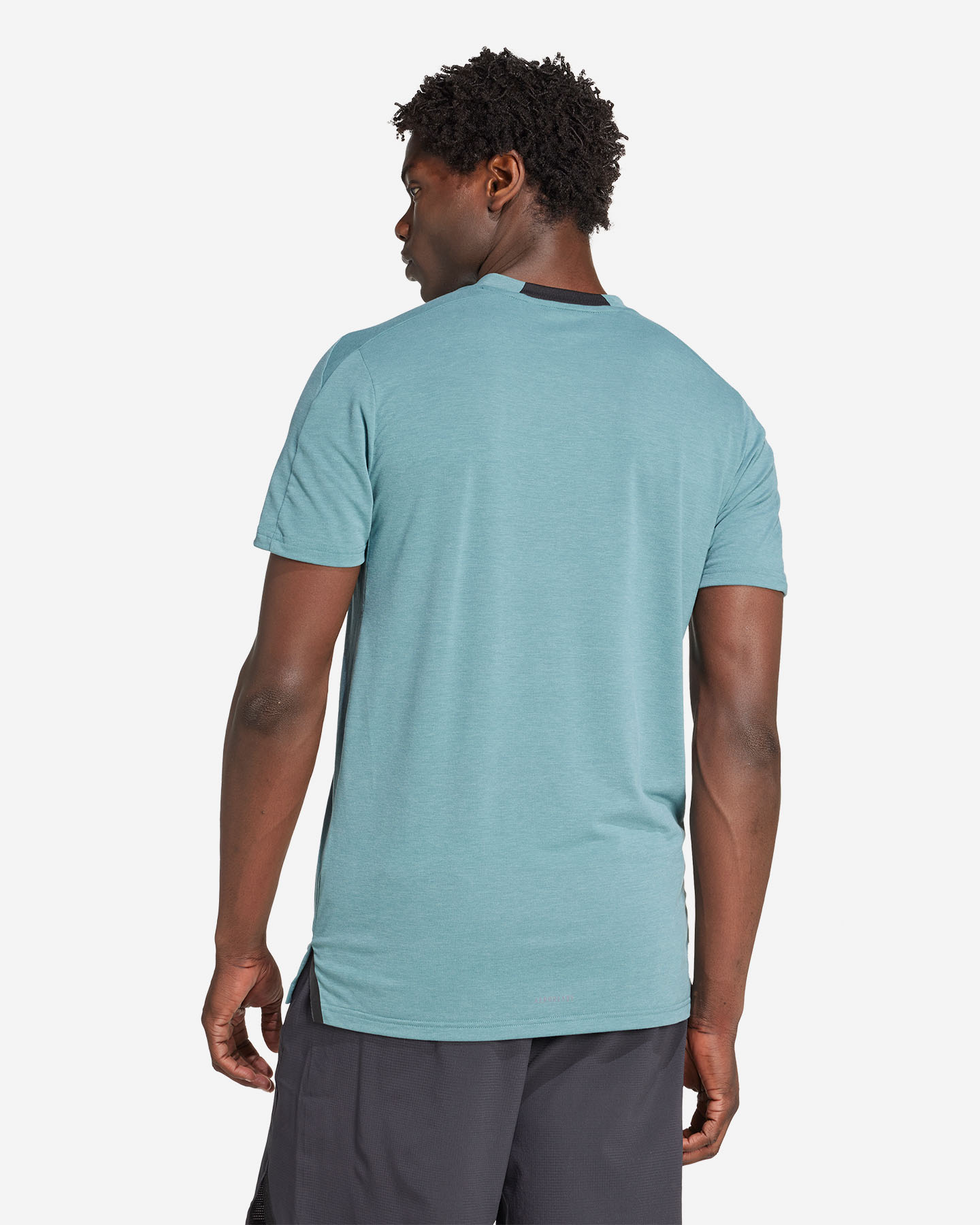 T-shirt training ADIDAS D4T M - Verde - 2 | Cisalfa Sport