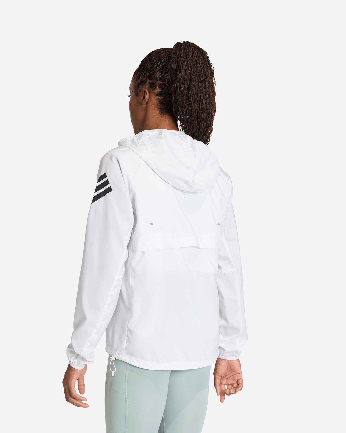 Giacca running ADIDAS ADI365 ICONIC W - Bianco - 2 | Cisalfa Sport