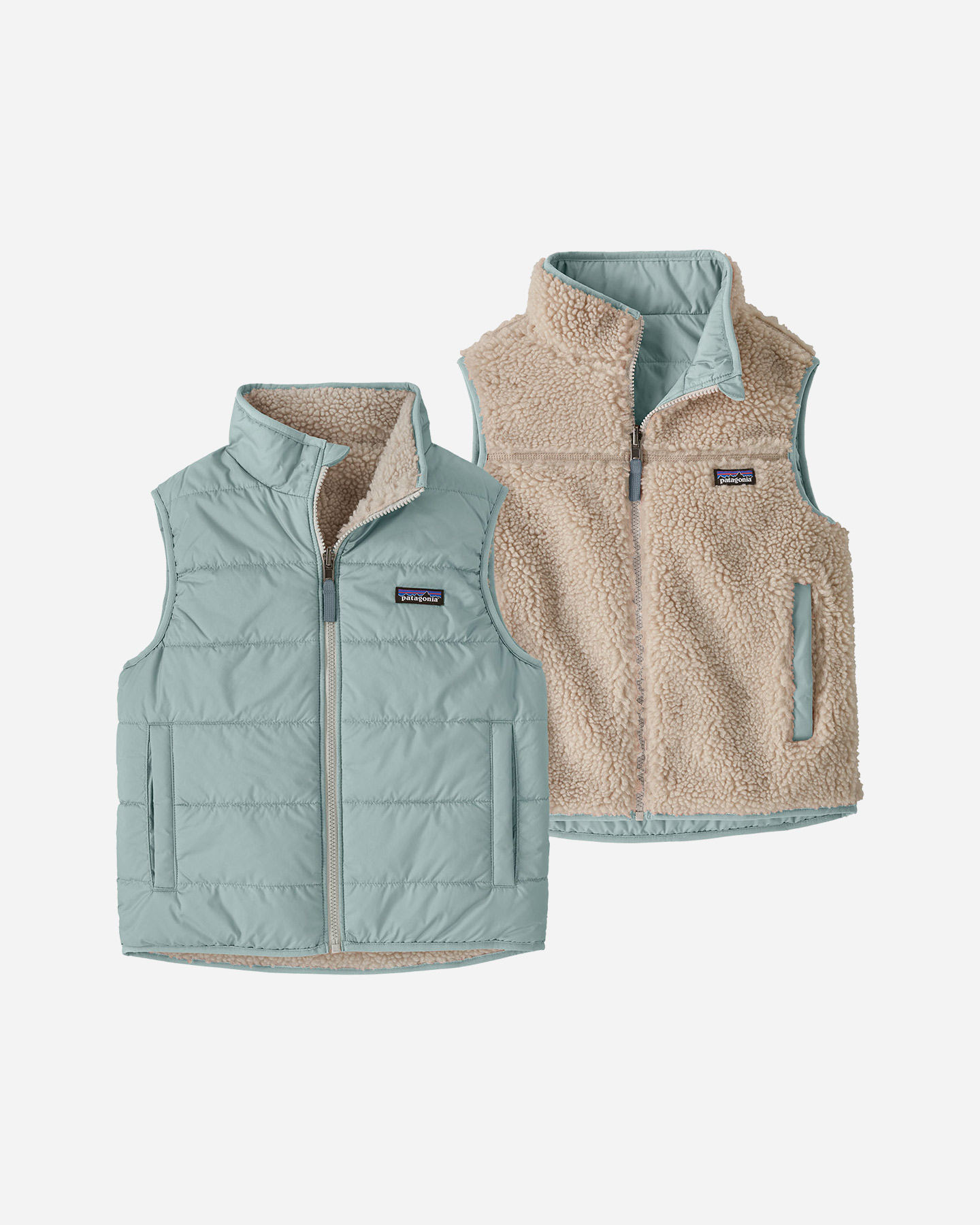 Gilet PATAGONIA REVERSIBLE READY FREDDY JR - Blu - 3 | Cisalfa Sport