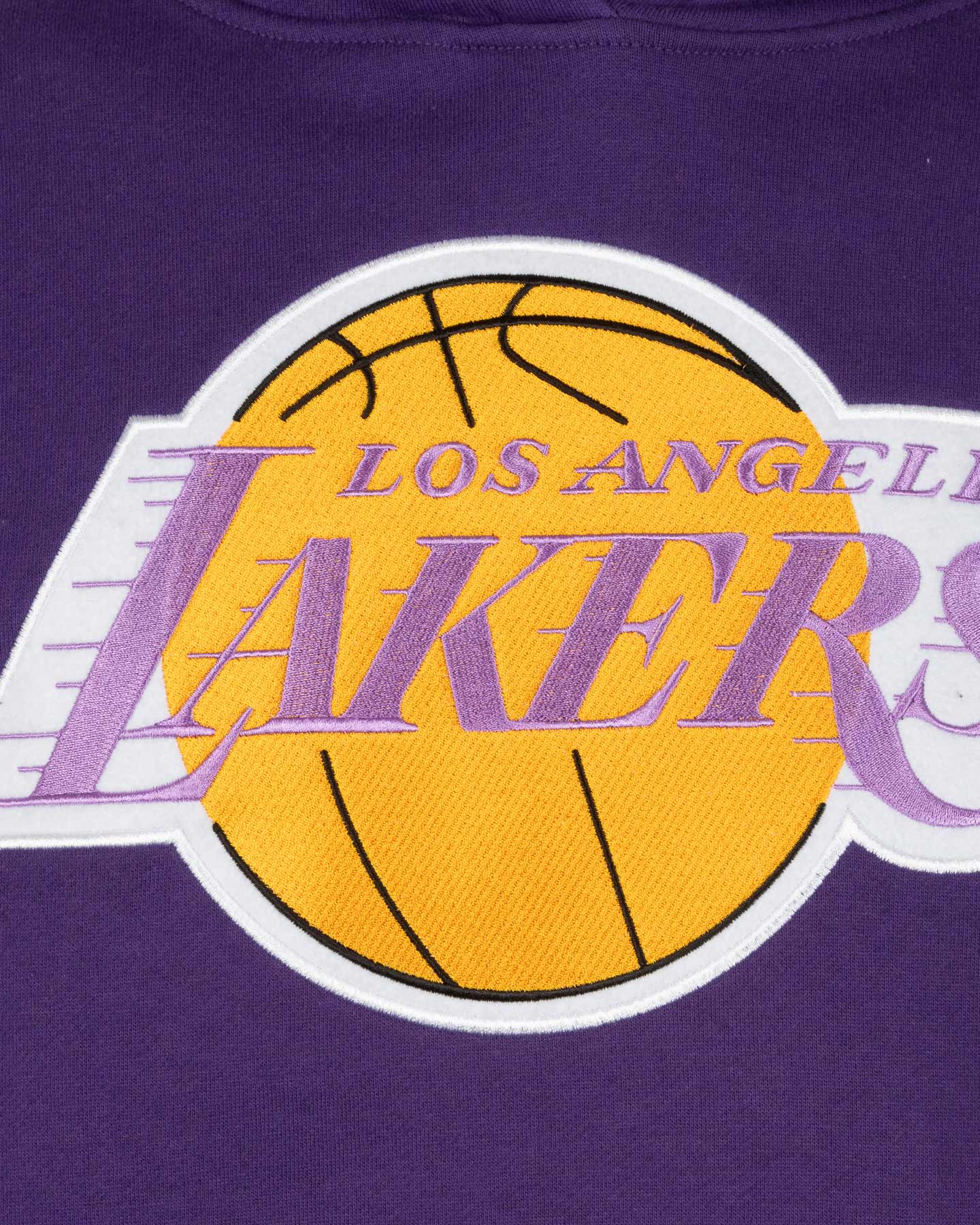 Abbigliamento basket MITCHELL&NESS TEAM ORIGINS FLEECE VINTAGE LOGO LAKERS M - Viola - 2 | Cisalfa Sport