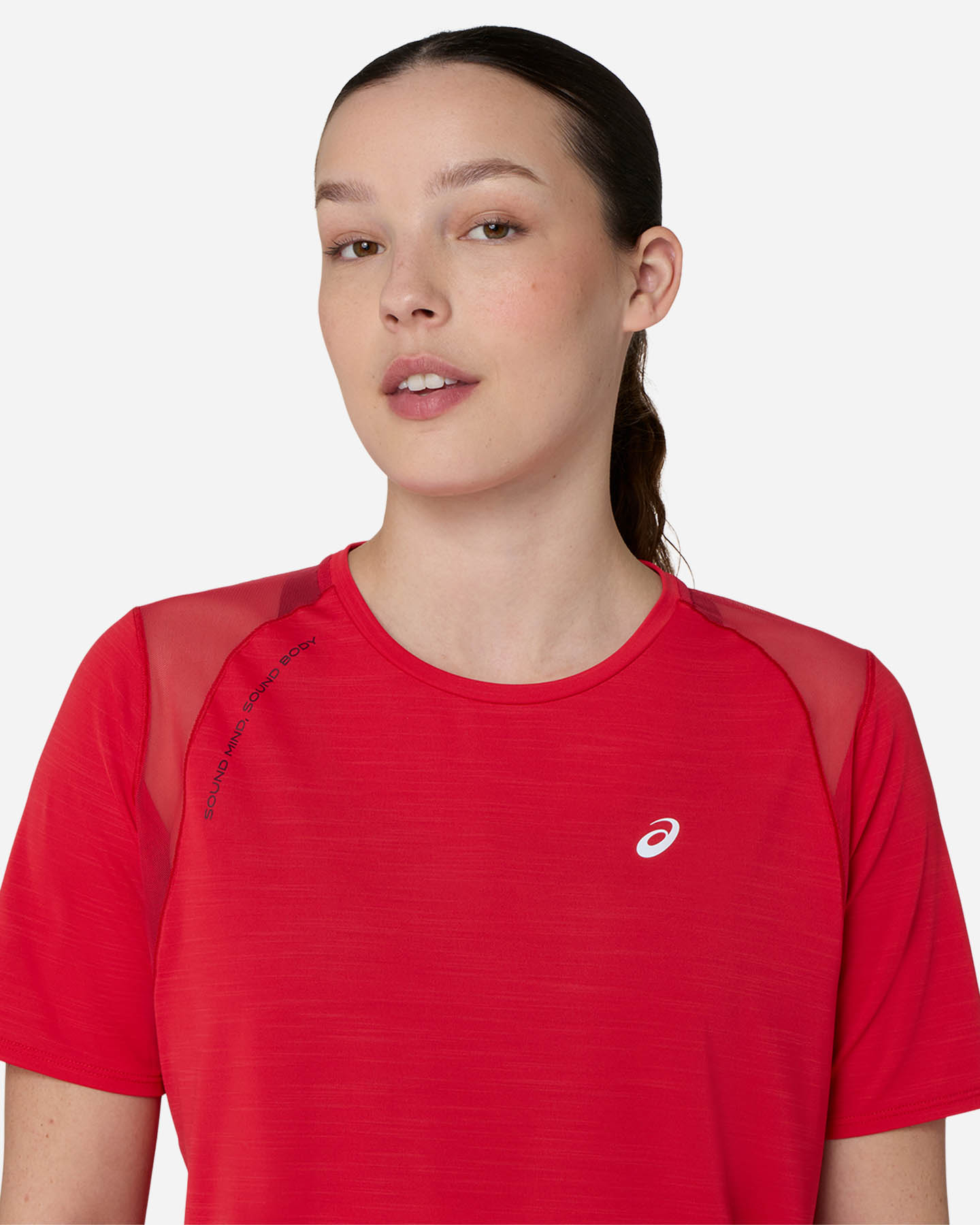 T-shirt running ASICS ROAD W - Rosso - 3 | Cisalfa Sport