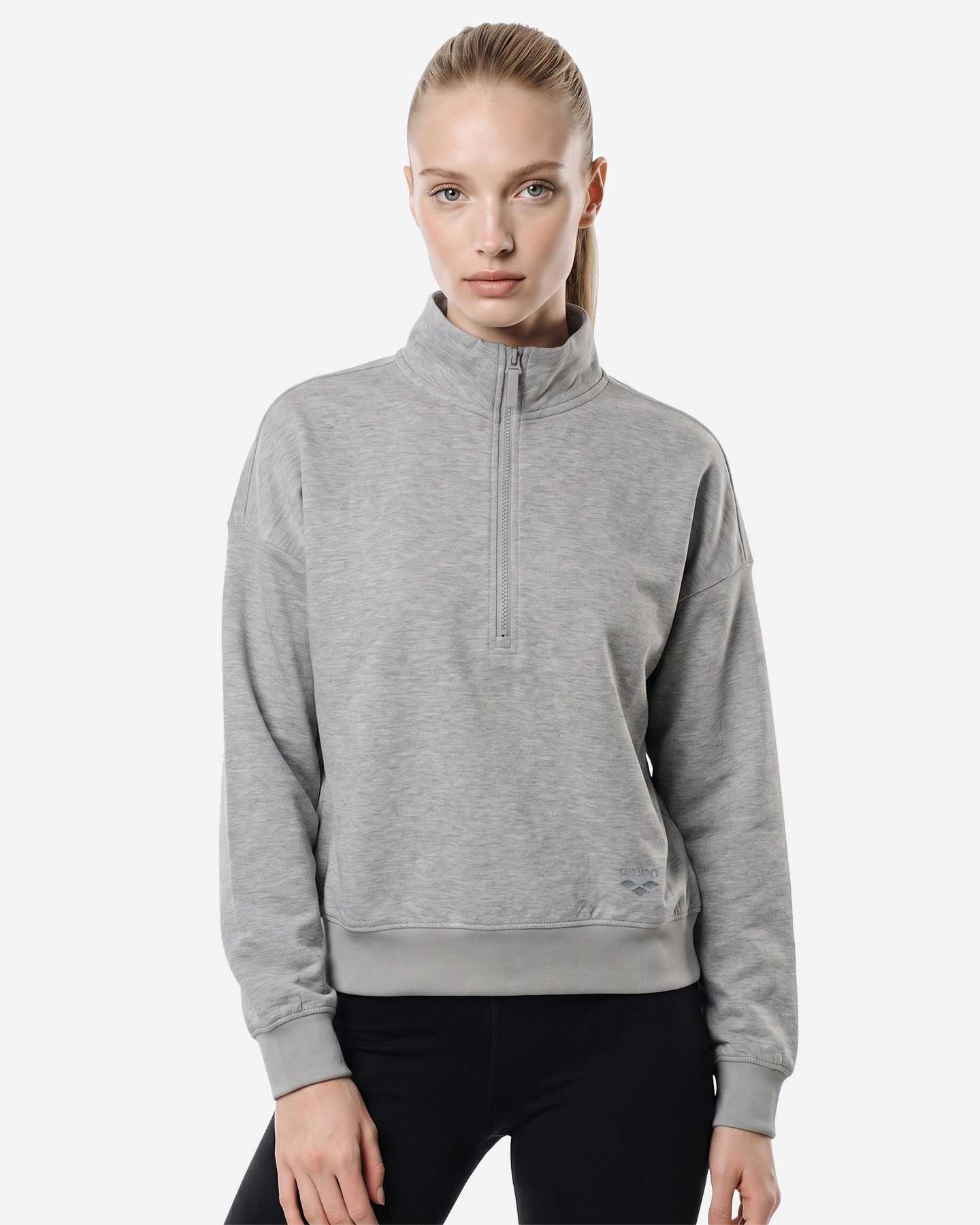 Felpa ARENA ATHLETIC PROGRESS W - Grigio - 2 | Cisalfa Sport