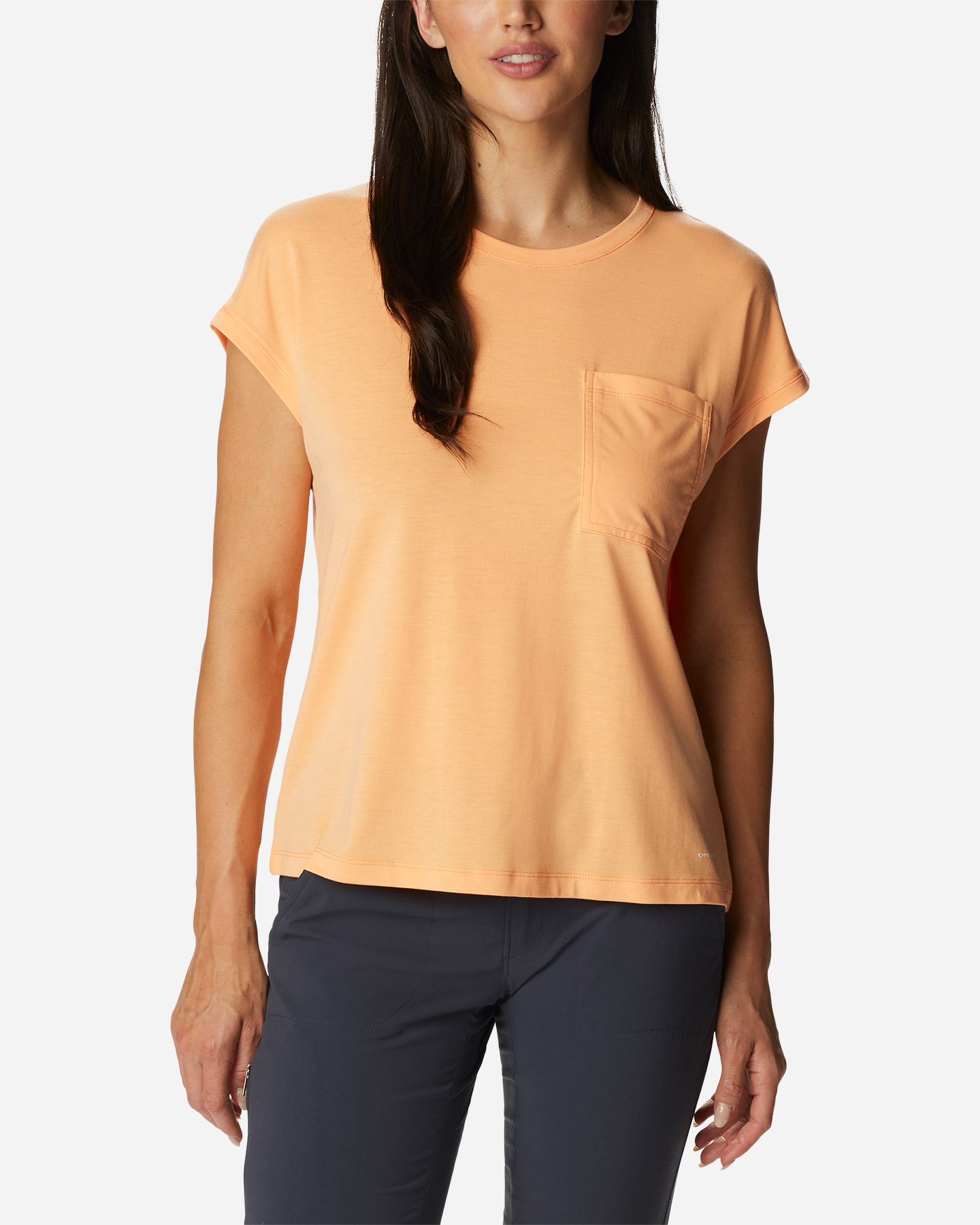 T-shirt COLUMBIA BOUNDLESS TREK W - Arancione - 0 | Cisalfa Sport