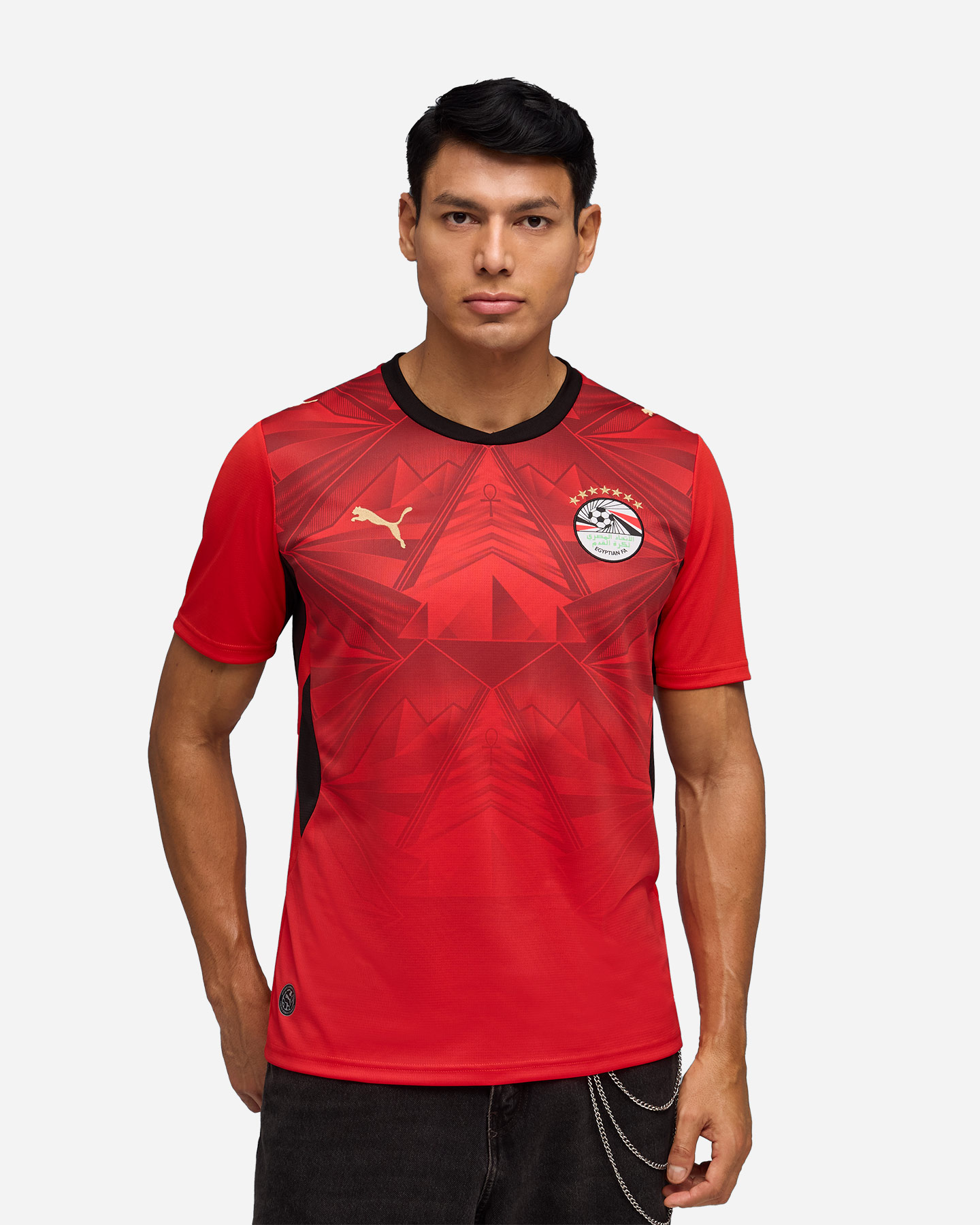 Maglia calcio ufficiale PUMA EGITTO HOME 26 M - Color mix - 3 | Cisalfa Sport