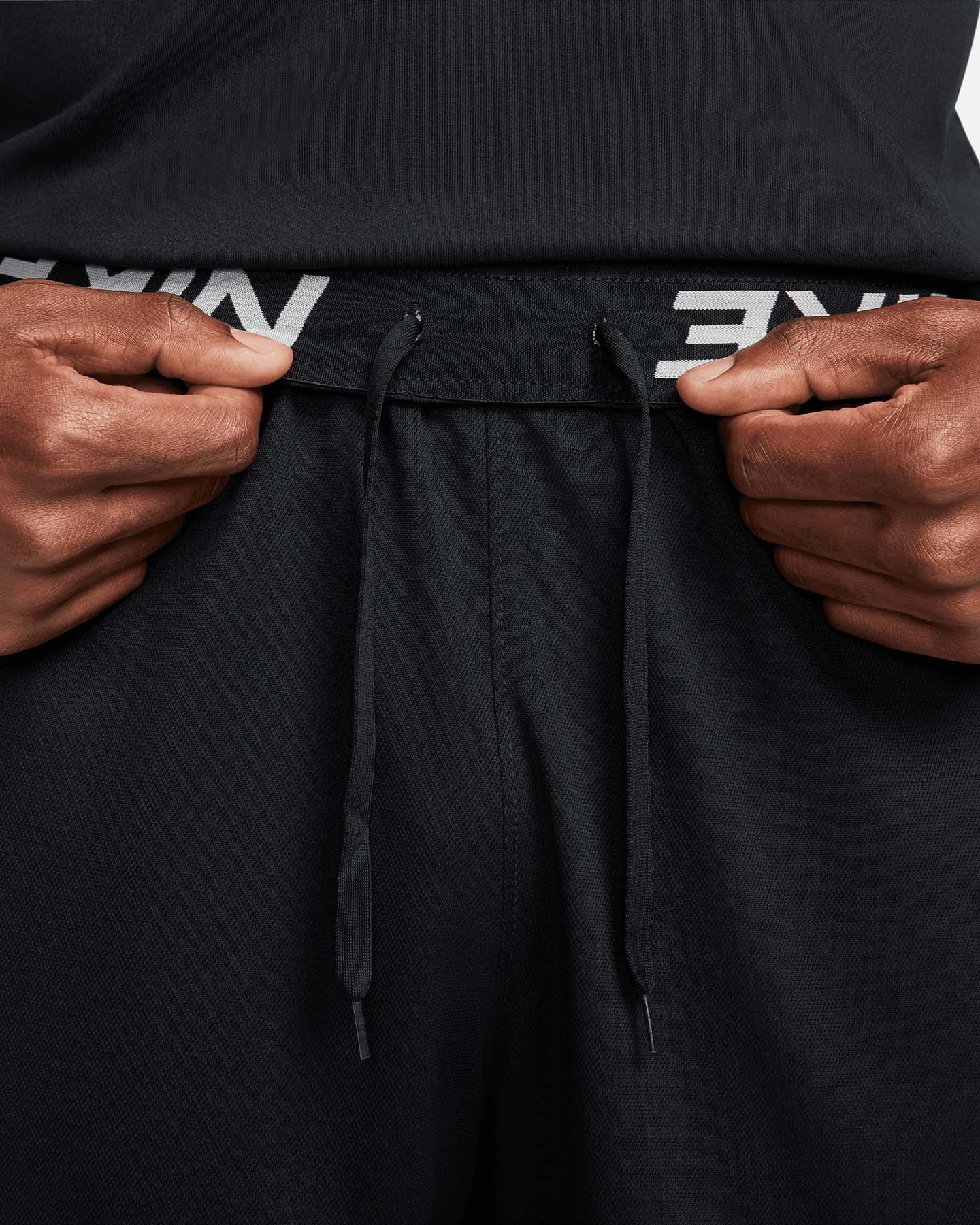 Pantalone training NIKE DRI FIT M - Nero - 6 | Cisalfa Sport