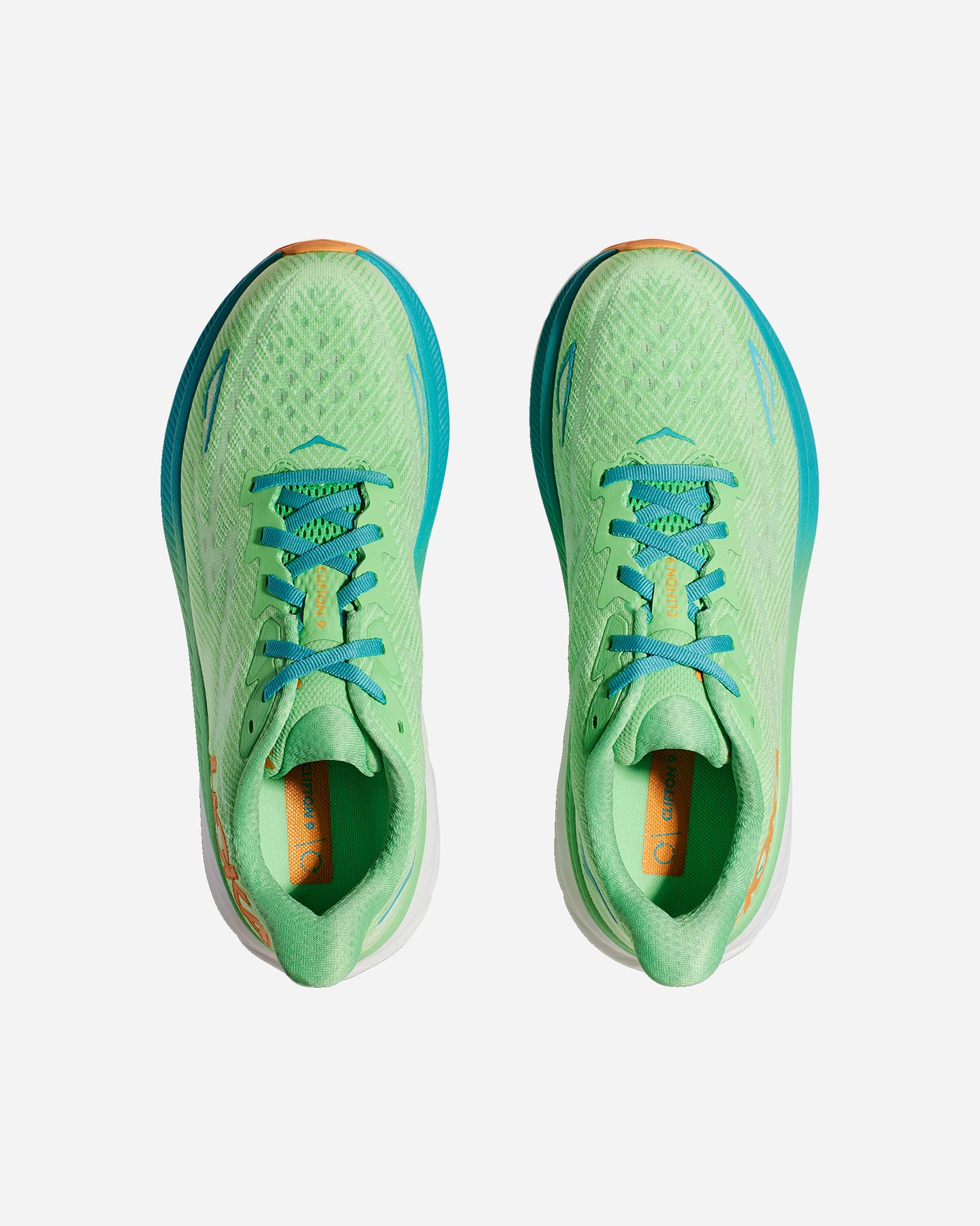 Scarpe running HOKA CLIFTON 9 M - Verde - 3 | Cisalfa Sport